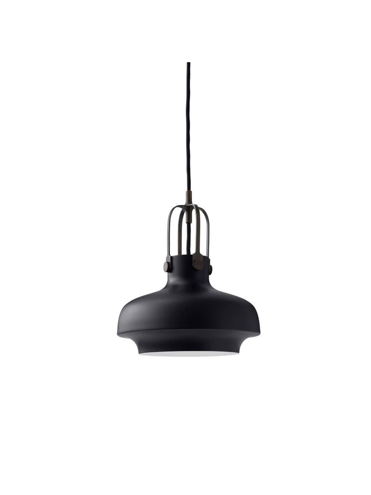 Copenhagen sc6 -riippuvalaisin mattamusta / pronssattu messinki ⌀ 20 cm – &Tradition