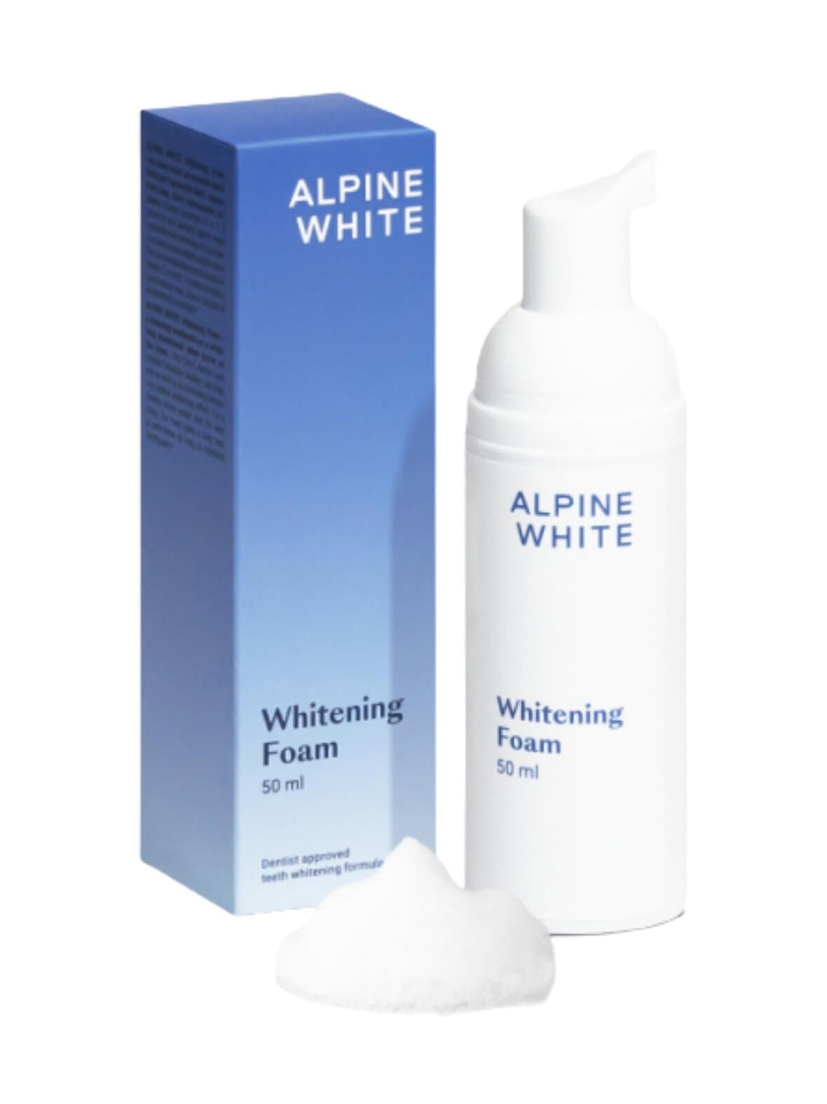 Whitening foam -valkaisuvaahto – Alpine White