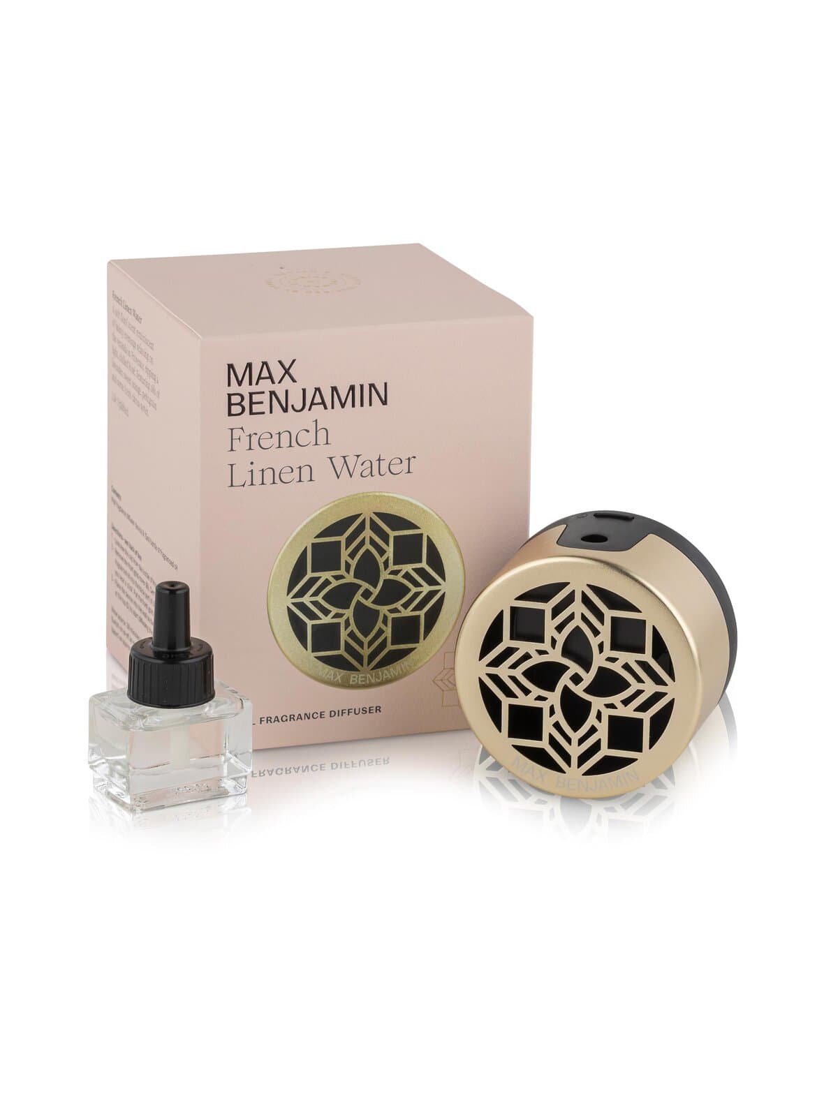 French linen water -seinädiffuusori ja tuoksupakkaus 15 ml – Max Benjamin