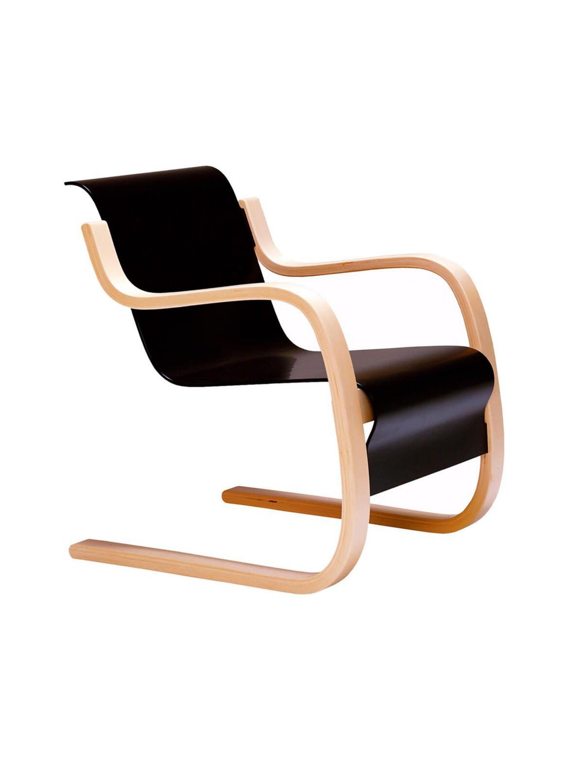 Nojatuoli 42 musta k 72 cm – Artek