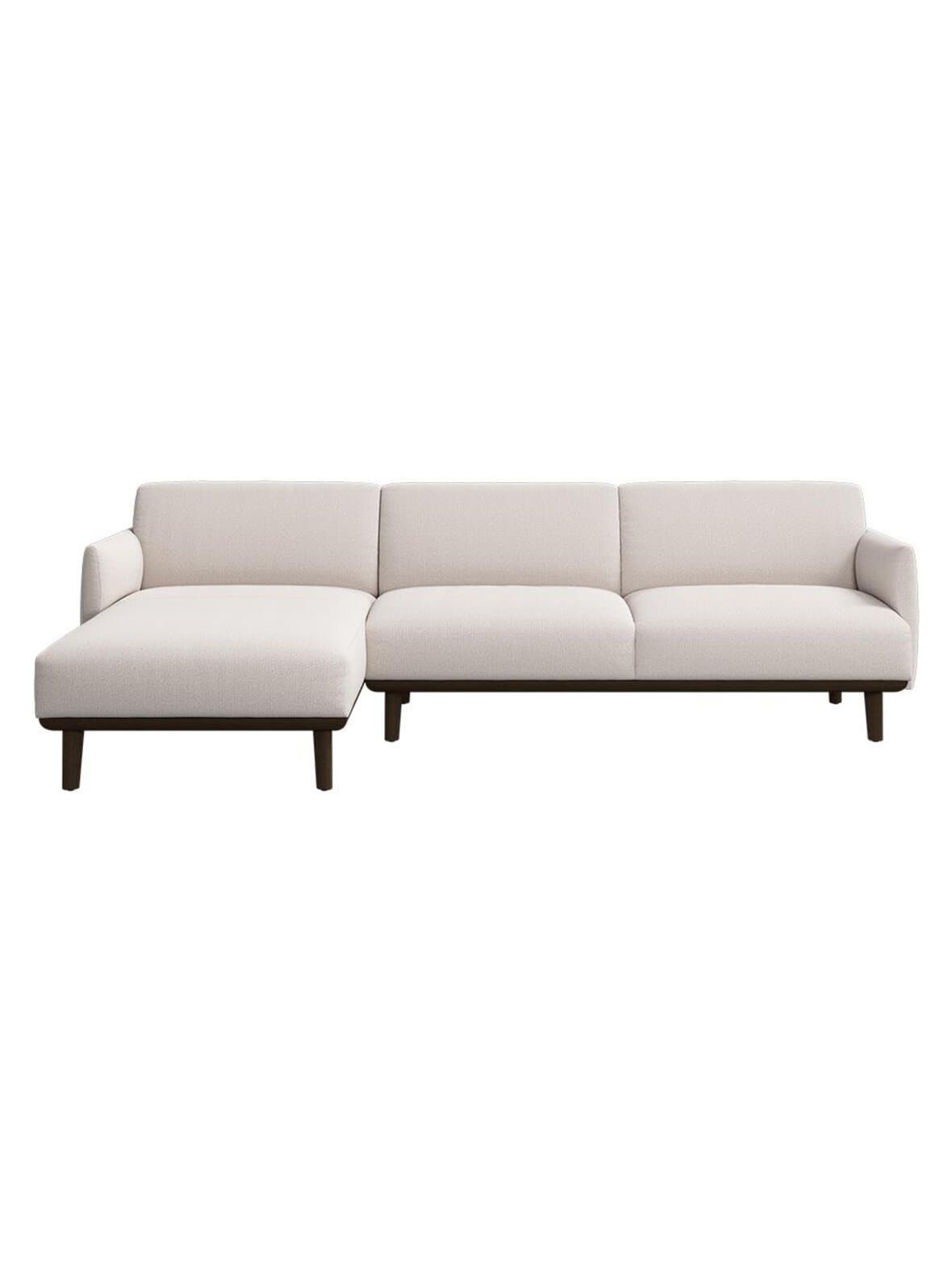 Aarhus-divaanisohva copenhagen-kangas 3310 valkoinen / tumma tammi l 262 cm / vasen – BoConcept