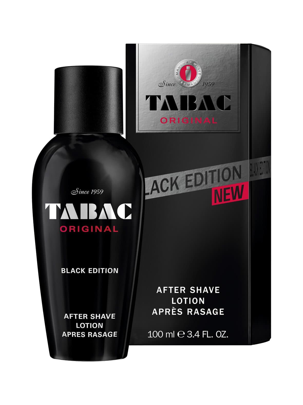 After shave lotion black edition -partavesi, 100ml – Tabac