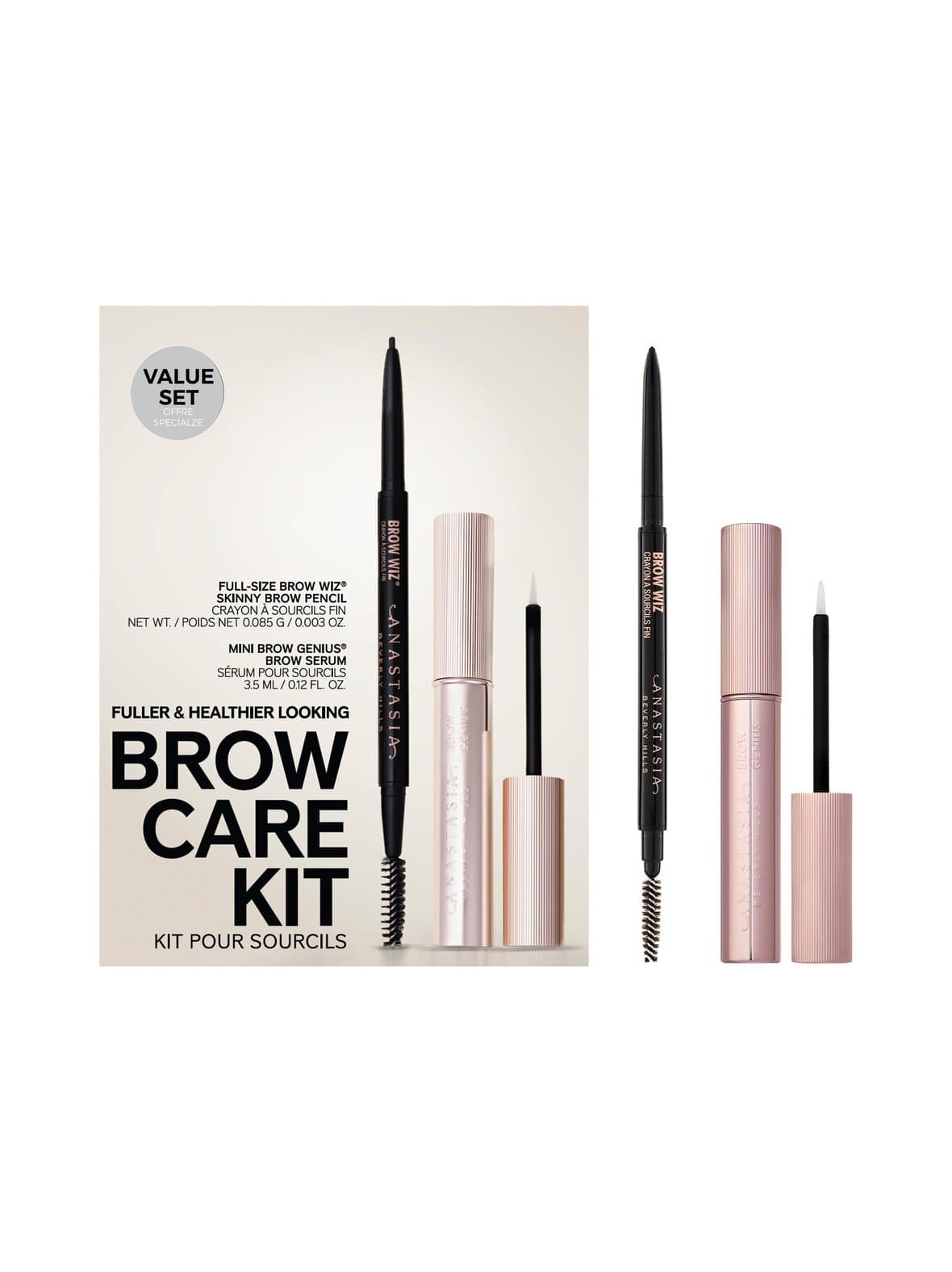 Brow care kit medium brown -kulmameikkipakkaus – Anastasia