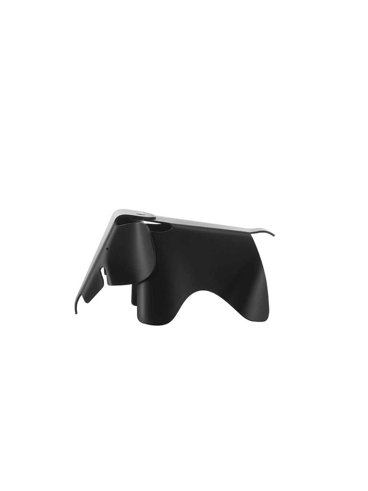 Eames elephant re small deep black – Vitra