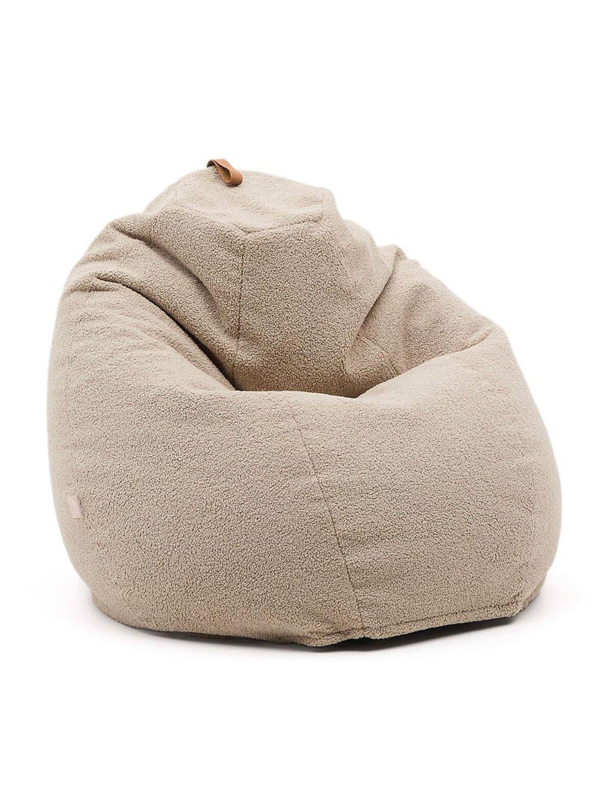 Vicka-säkkituoli beige ⌀ 70 cm – Kave Home