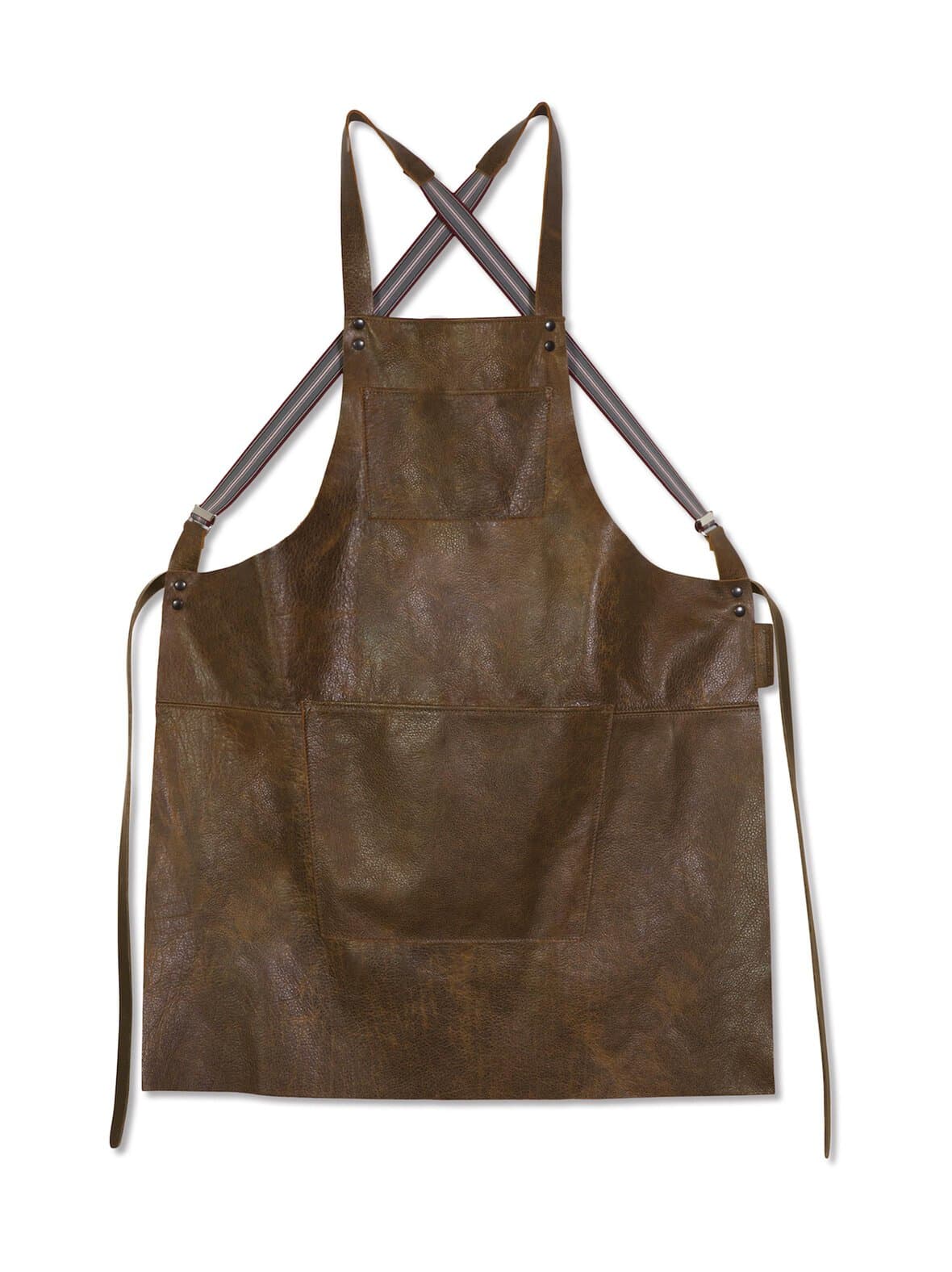 Suspender style -nahkaesiliina, 64,5 x 77 cm – DUTCHDELUXES