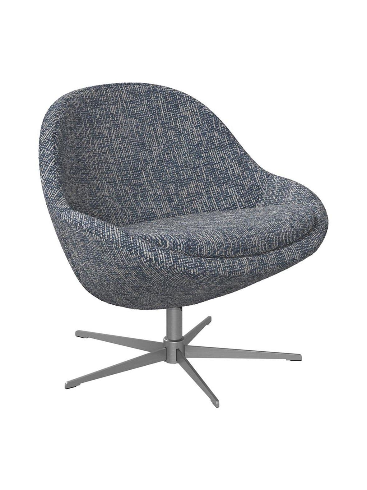 Veneto-nojatuoli tuscany-kangas 3206 sininen – BoConcept