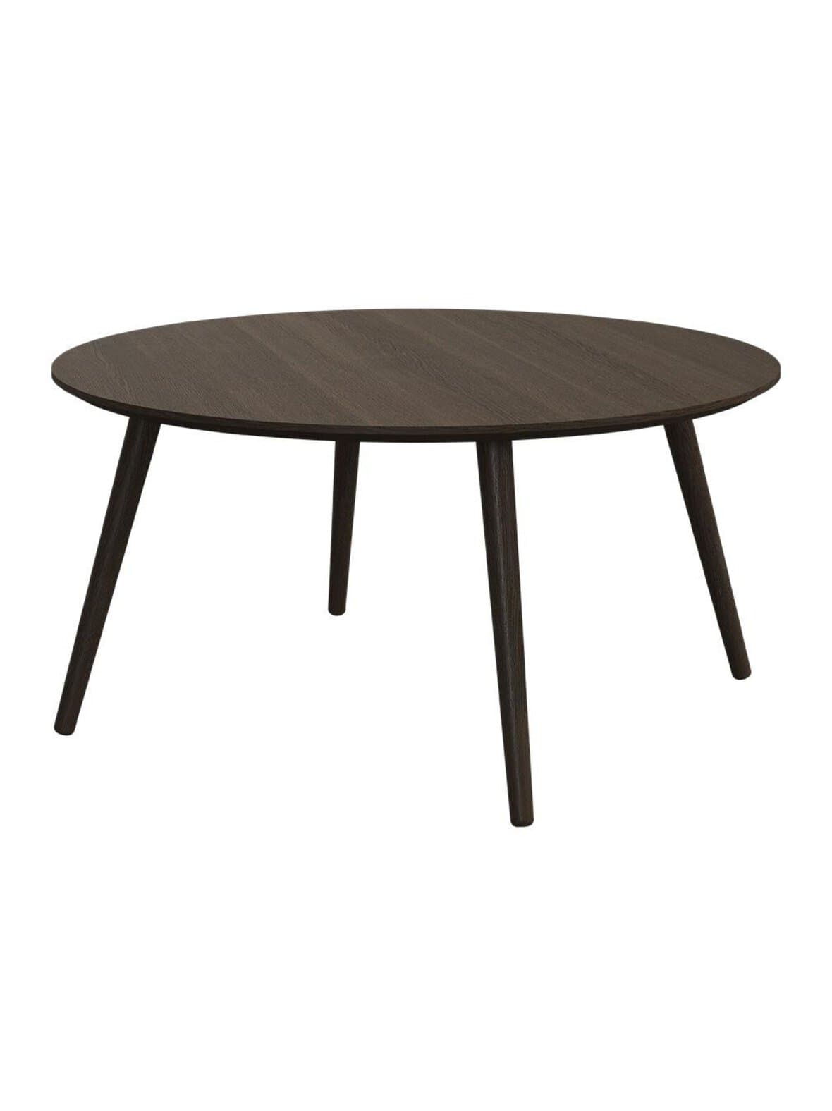 Bornholm-sohvapöytä tumma tammi ⌀ 80 cm k 38 cm – BoConcept