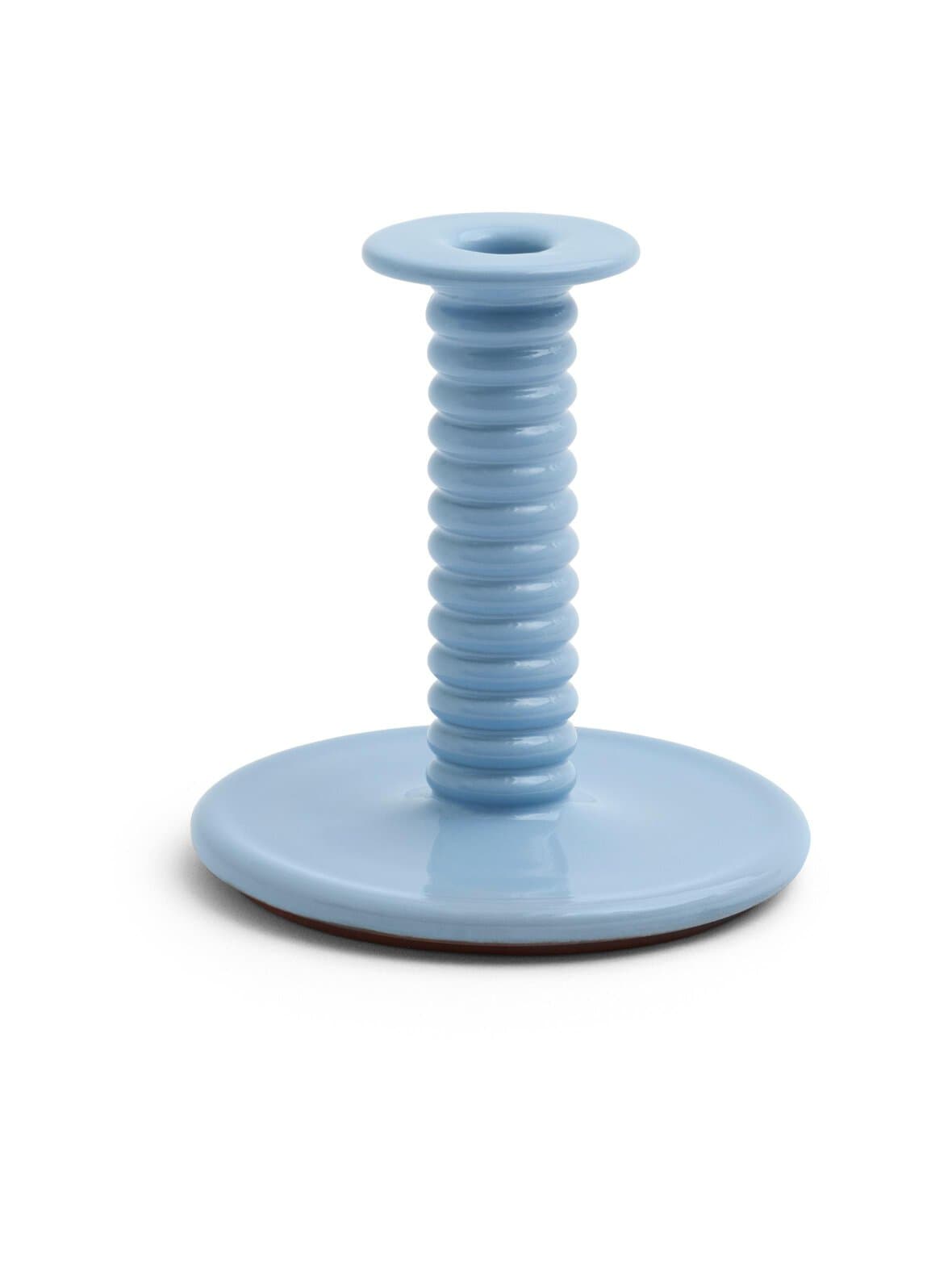 Barro light blue -kynttilänjalka – HAY