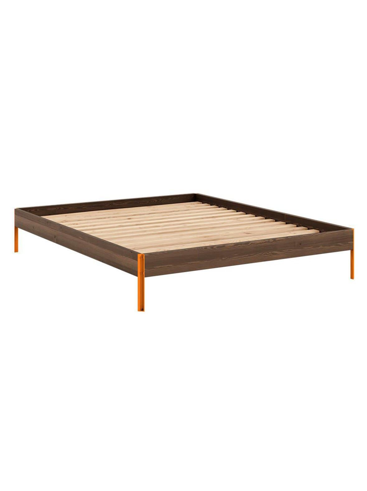 Core-sänkyrunko carob brown / solar orange 160 x 200 cm – Karup
