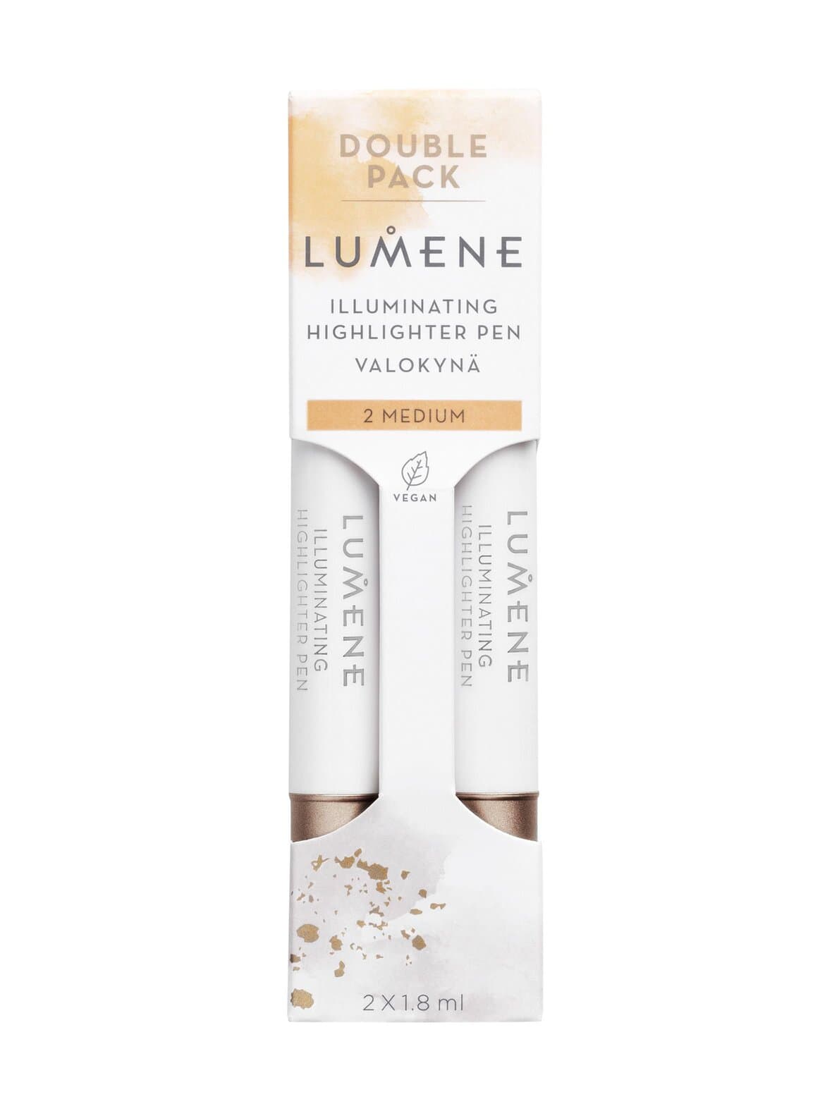 Illuminating valokynä, 2 x 1,8ml – Lumene