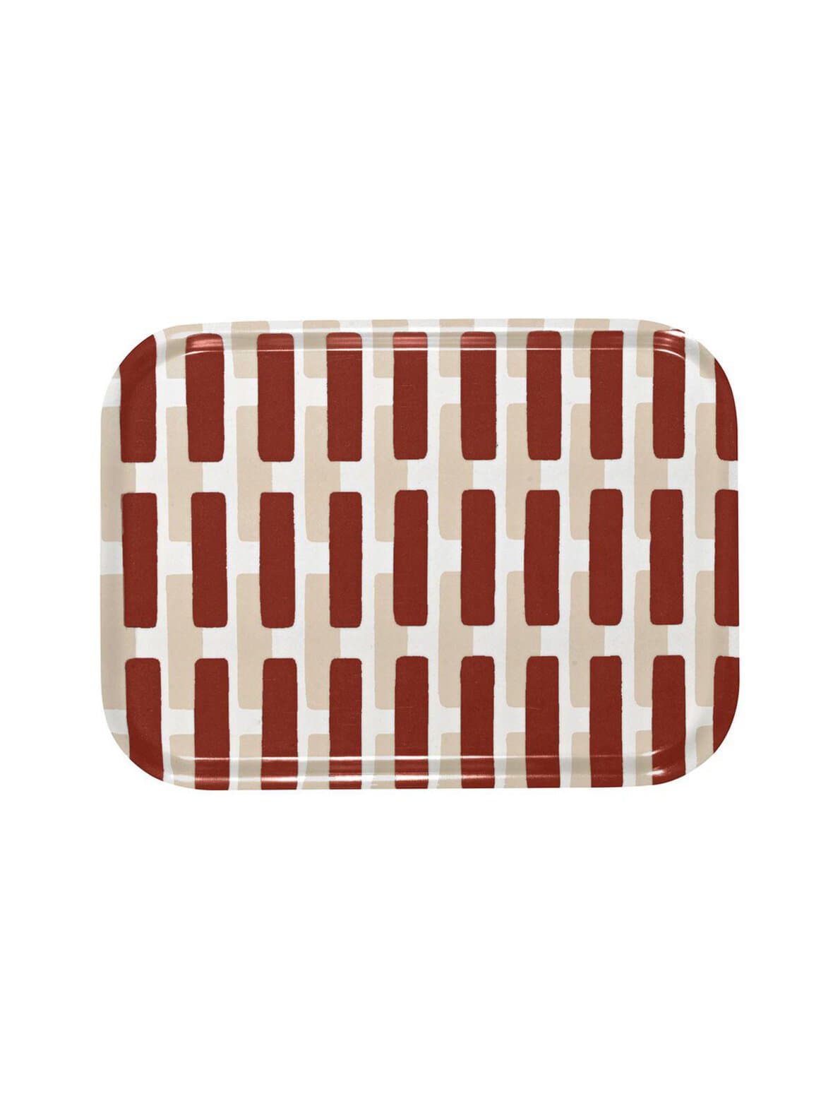 Siena-tarjotin tiilenpunainen/hiekka 27 x 20 cm – Artek