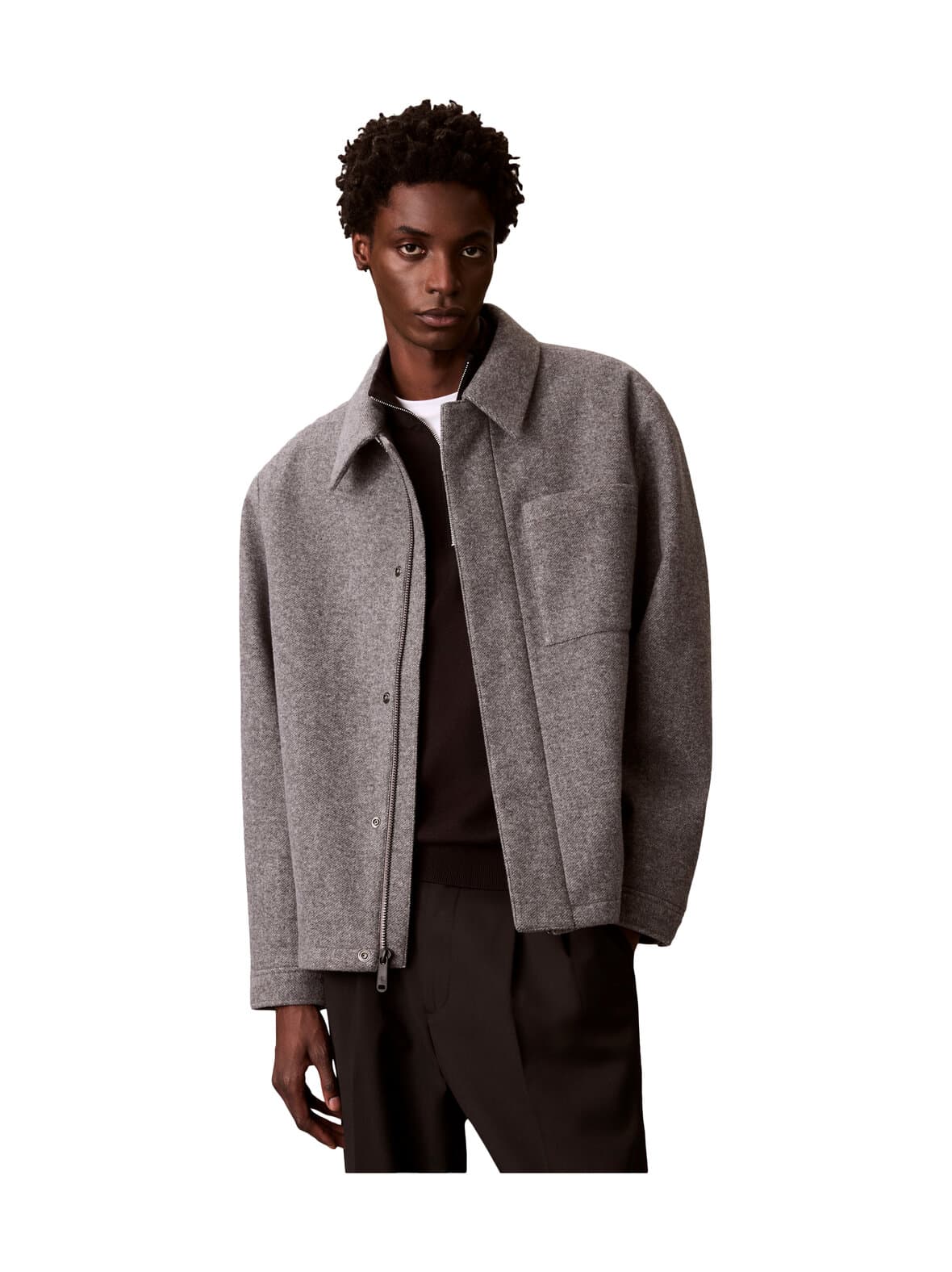 Filled tech wool -paitatakki – Calvin Klein Menswear