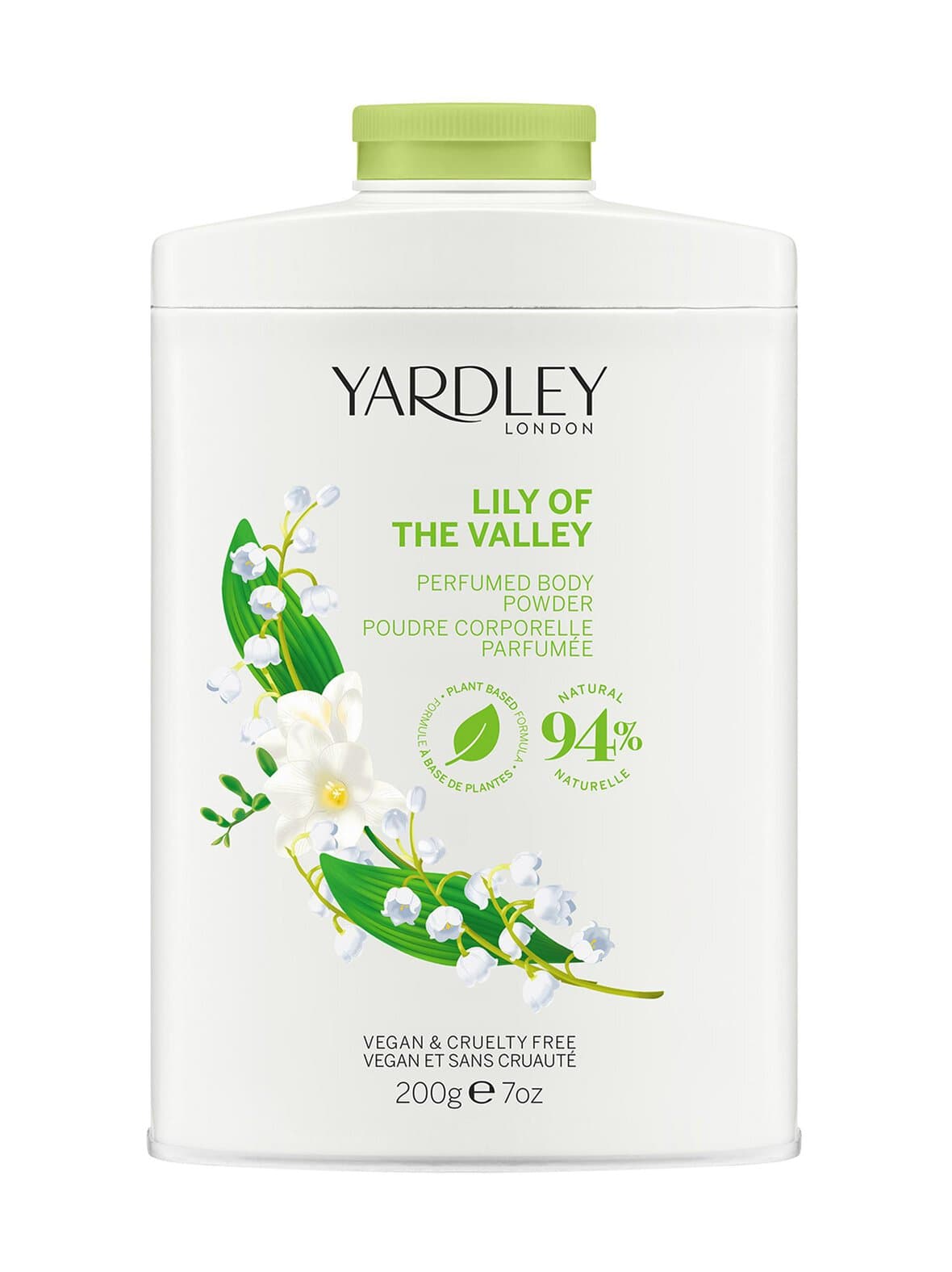 Lily of the valley -talkki 200 g – Yardley