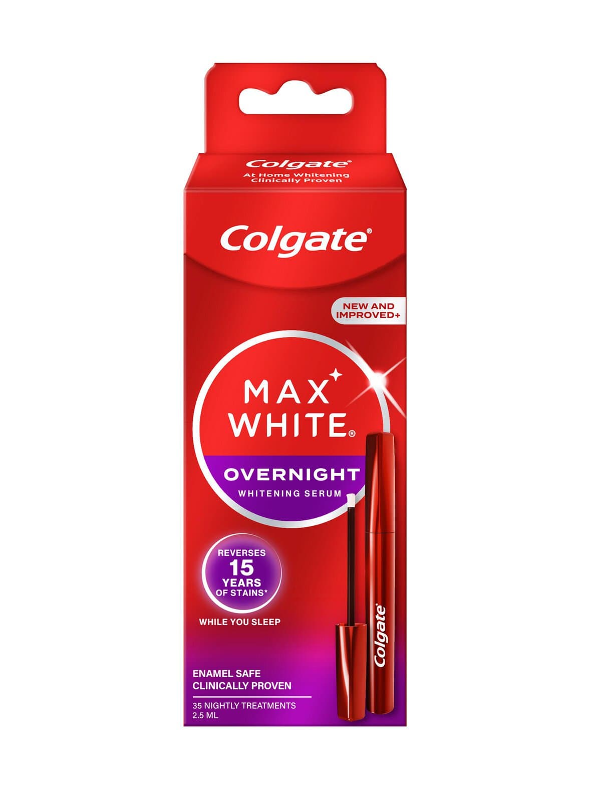 Max white overnight -valkaisukynä 2,5 ml – Colgate