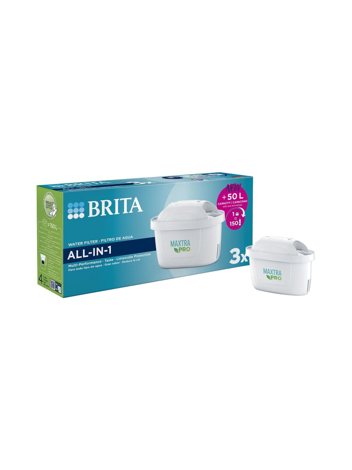 All-in-1 mxpro -vedensuodatinpatruuna, 3-pack – Brita