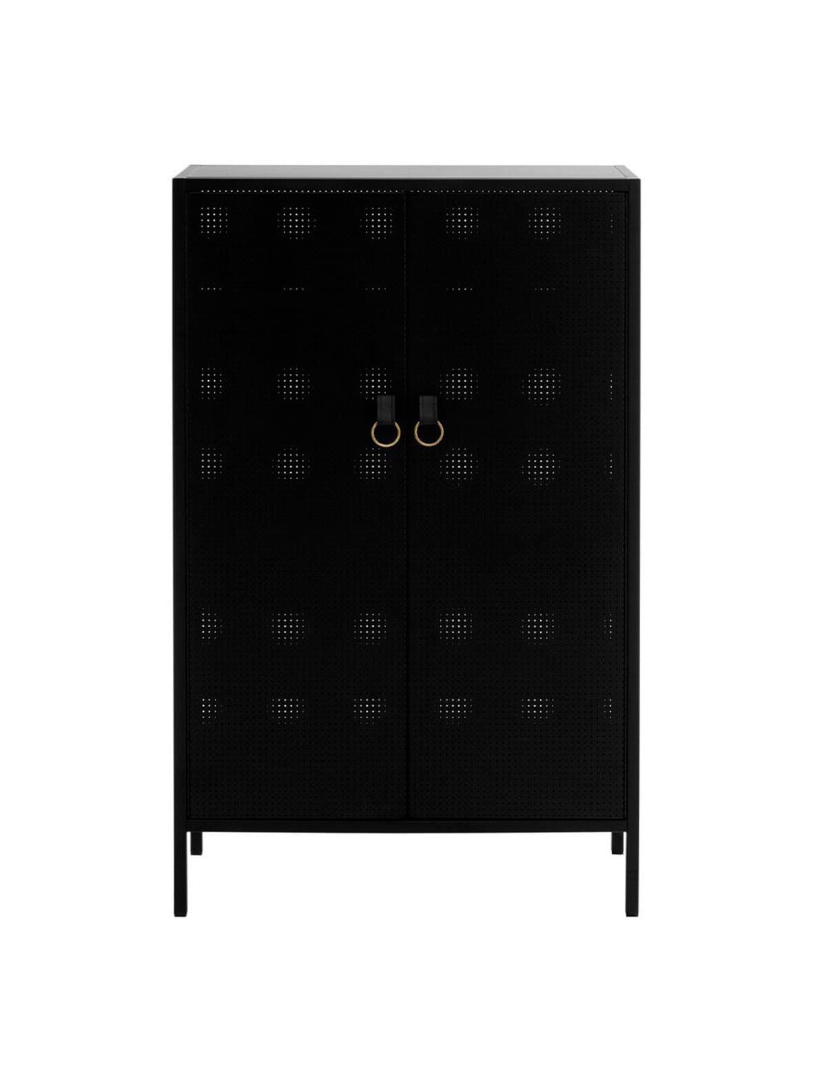 Francis-kaappi musta 120 x 74 cm – Maze