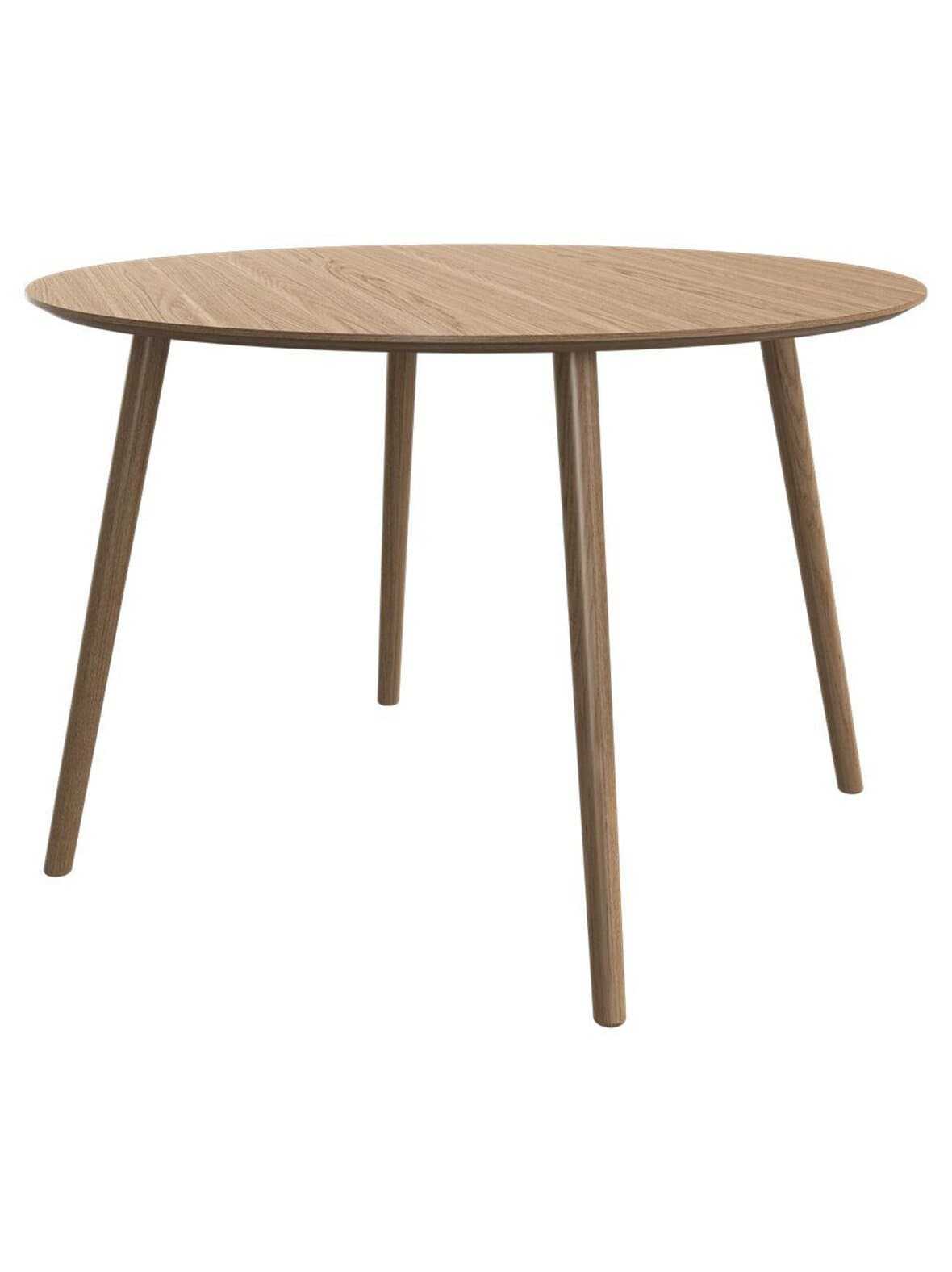 Bornholm-ruokapöytä luonnonvärinen tammi ⌀ 119 cm – BoConcept
