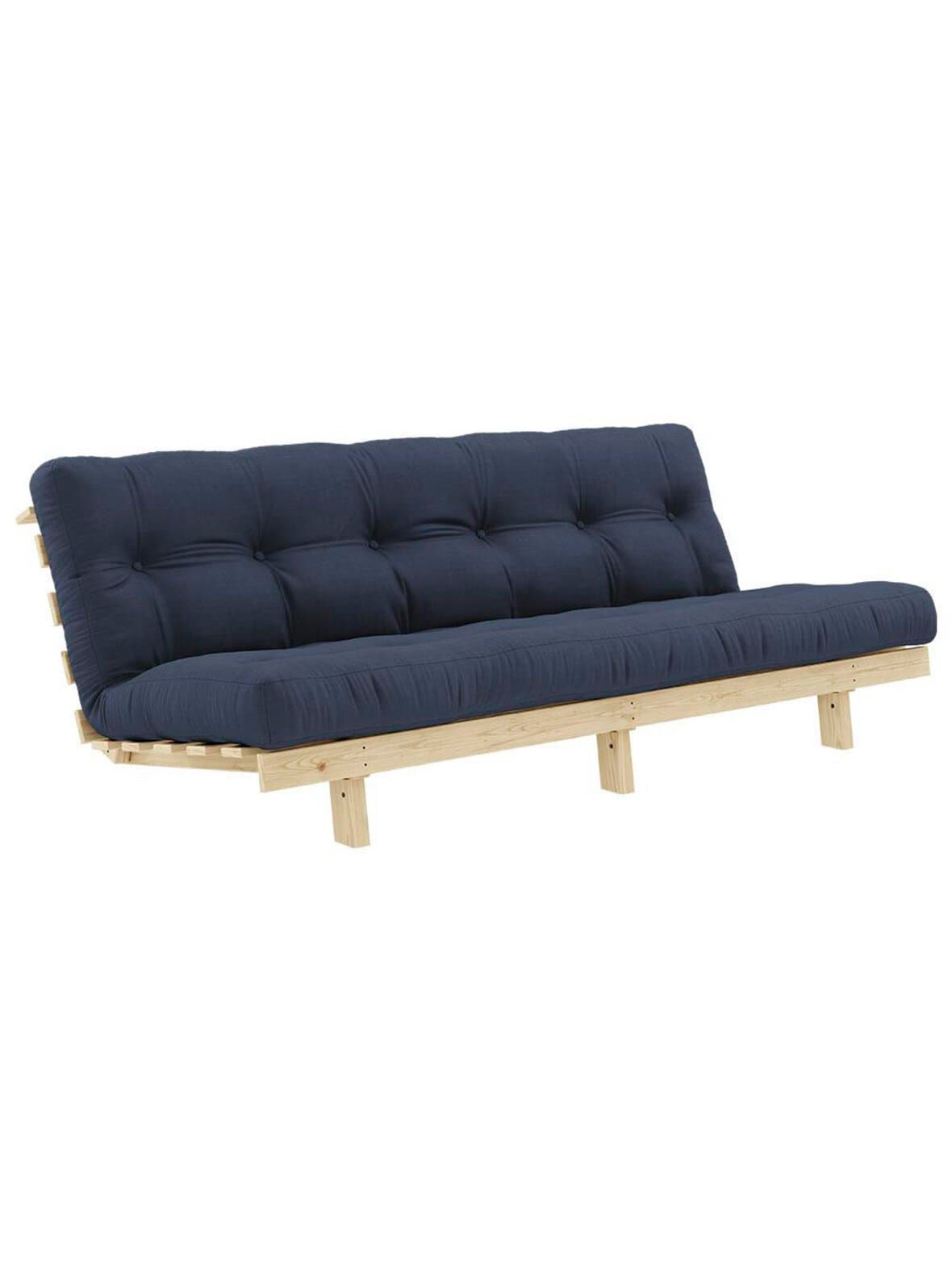 Lean-futonsohva navy / mänty l 200 cm – Karup
