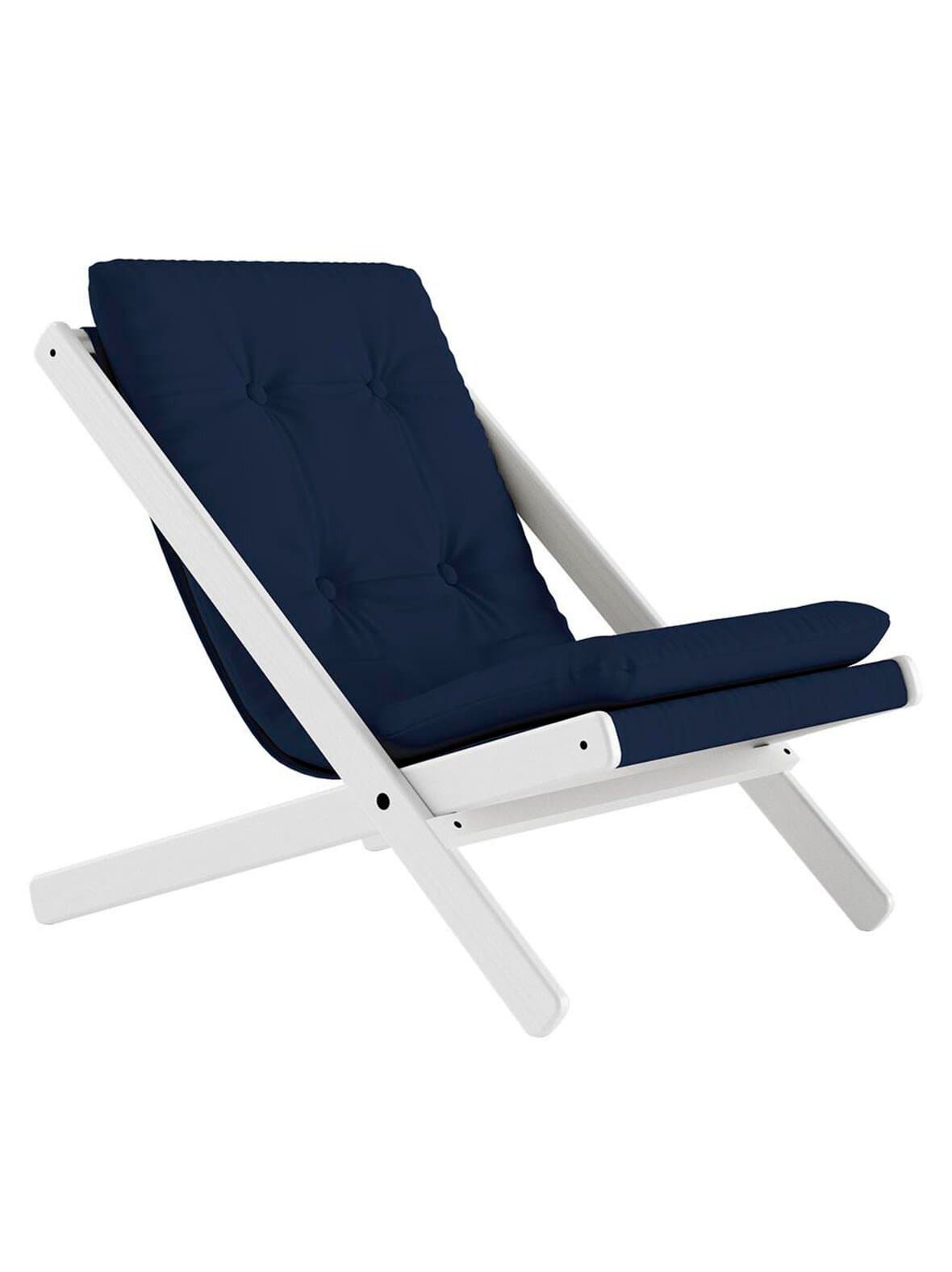 Boogie-nojatuoli navy/white – Karup