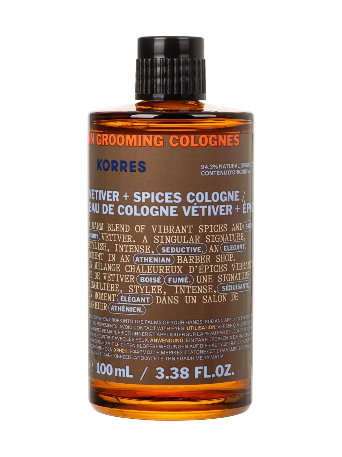 Vetiver & spices edc -tuoksu – KORRES