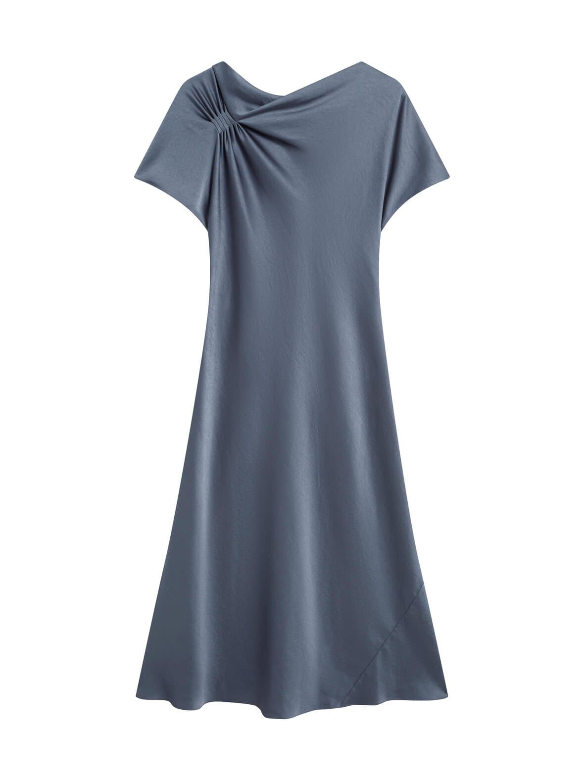 Dascha draped neck bias -midimekko – Ted Baker