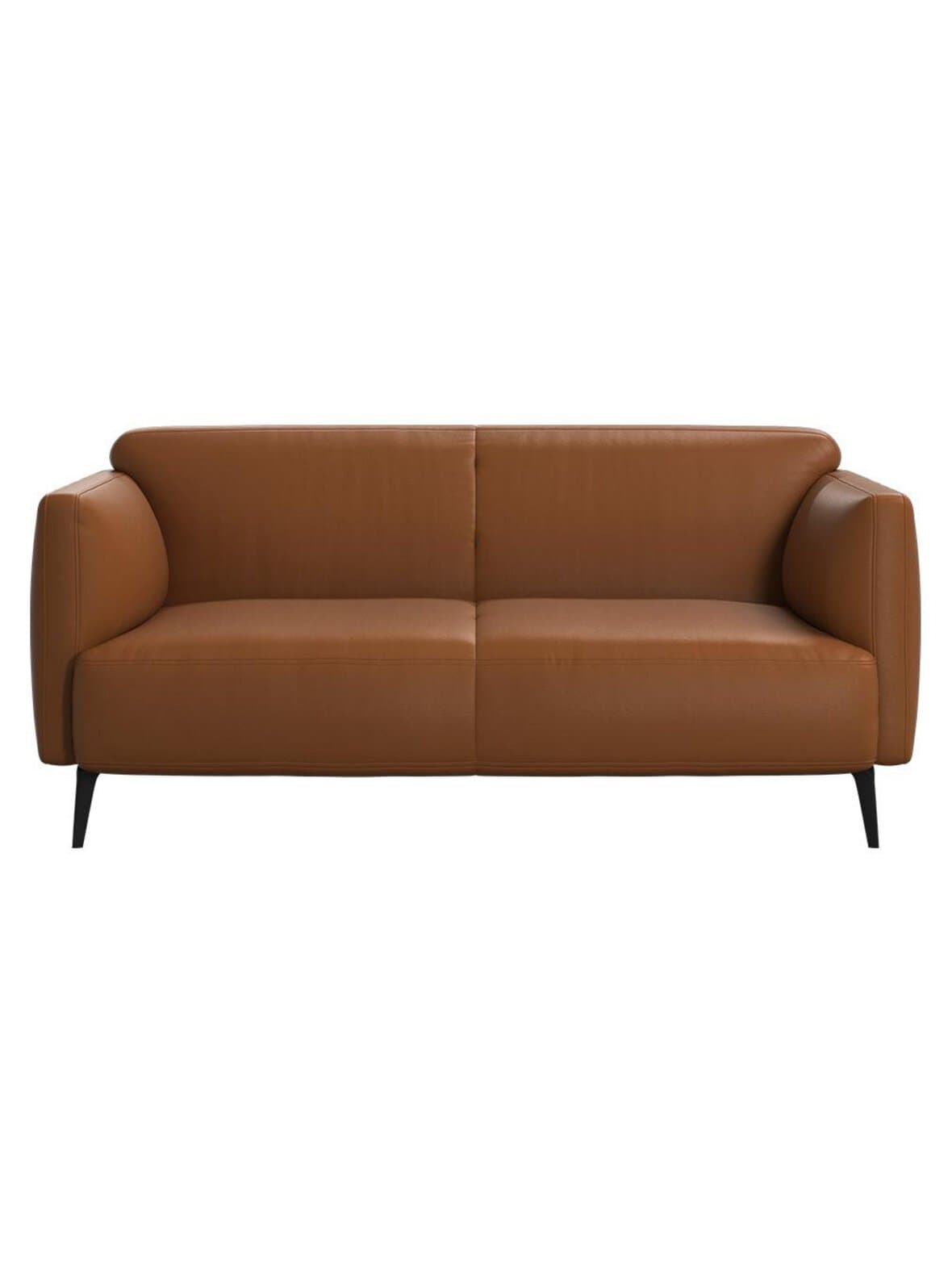 Modena-sohva nordic grain -nahka 5134 caramel l 153 cm – BoConcept