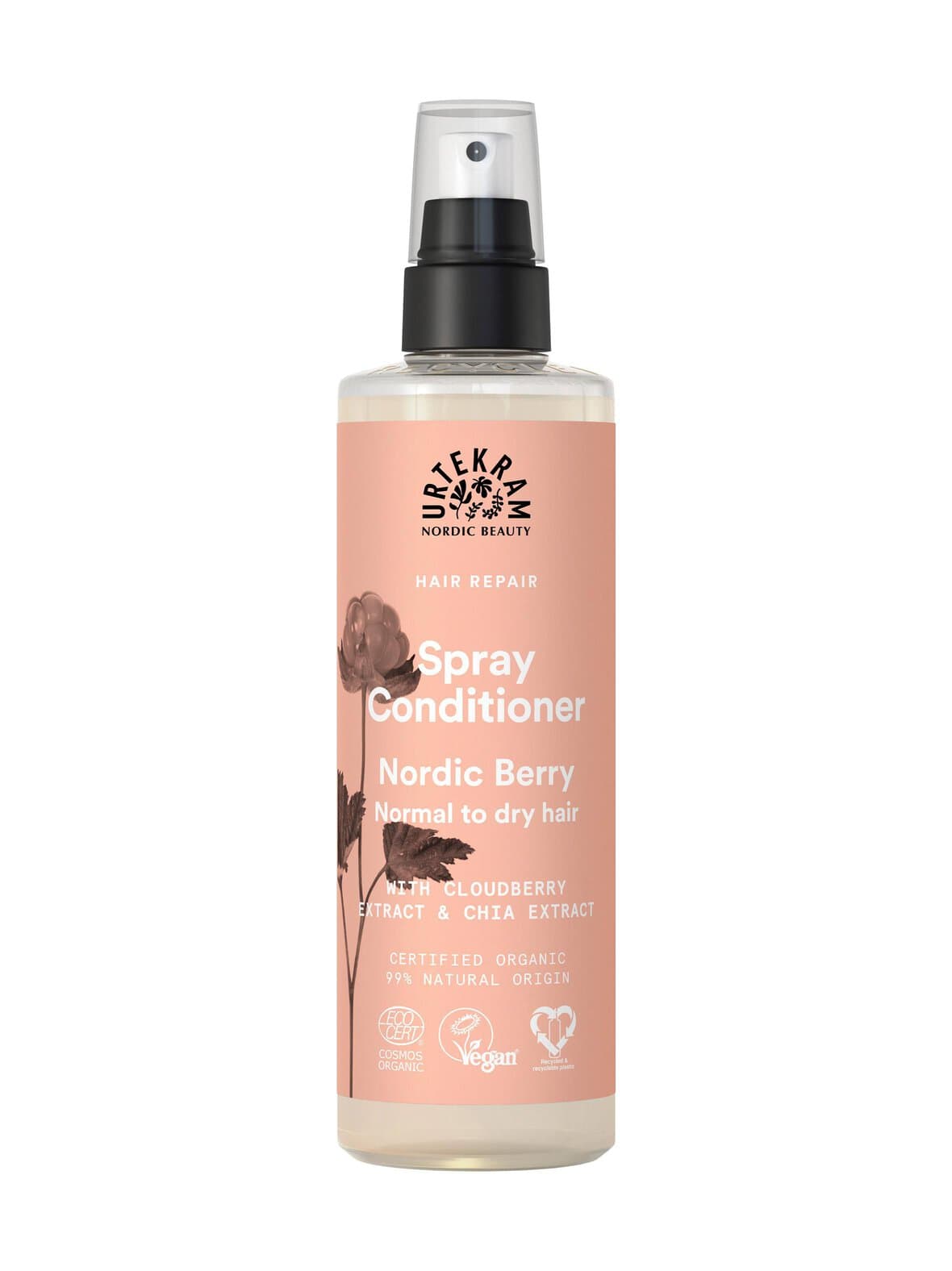 Nordic berry spray conditioner normal to dry -hoitoainesuihke – Urtekram