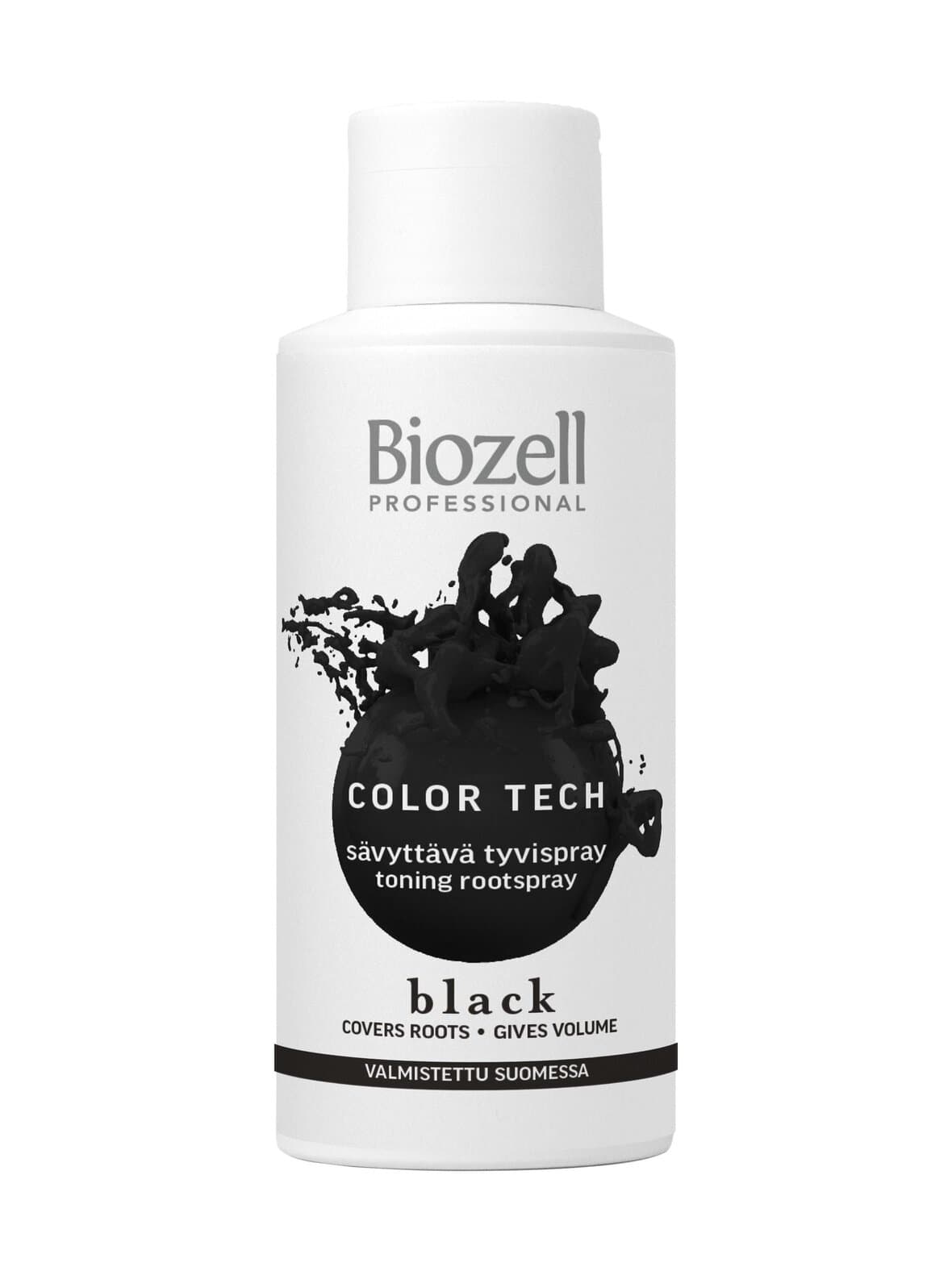 Color tech rootspray black -sävyttävä tyvisuihke – Biozell
