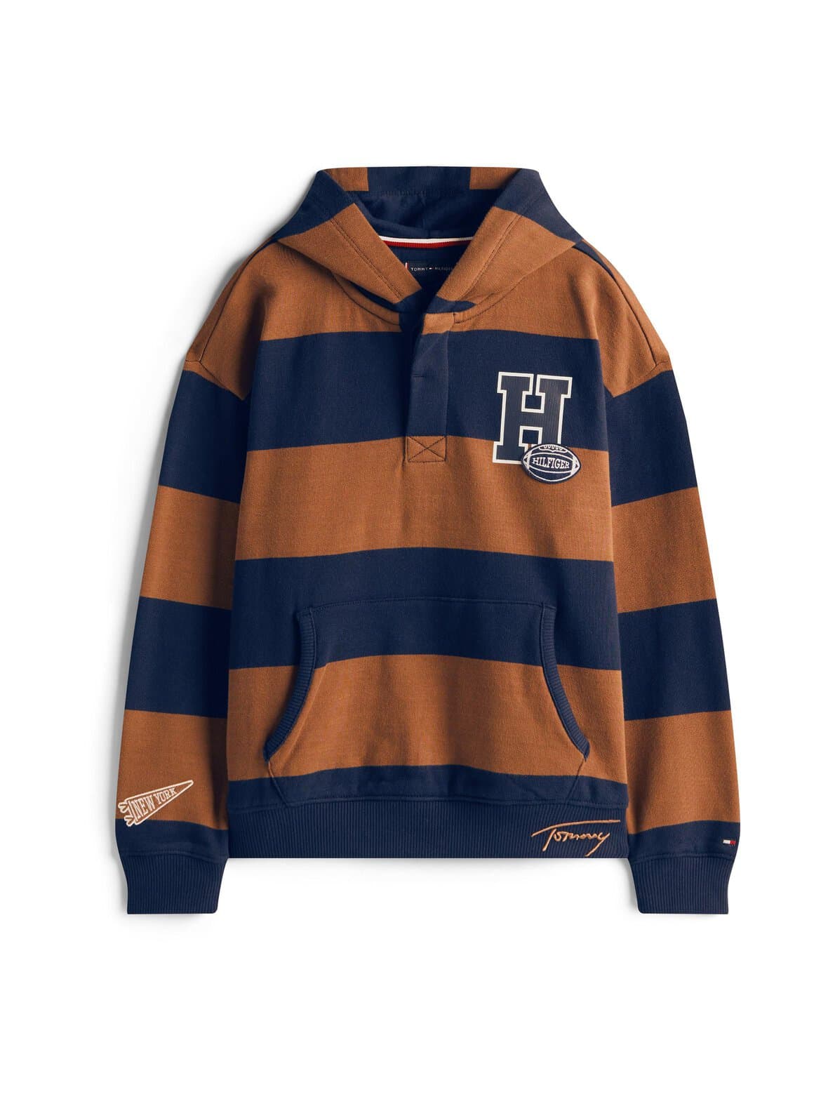 Varsity stripe button -huppari – Tommy Hilfiger