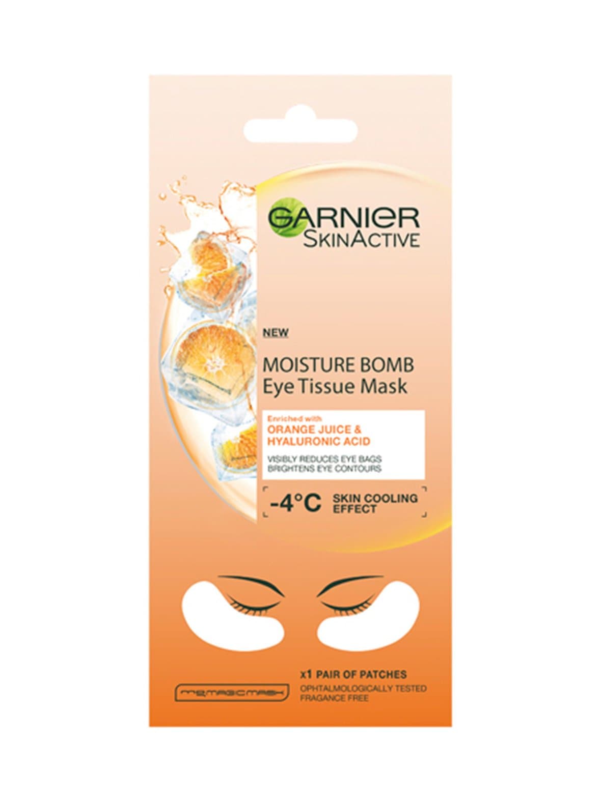 Moisture bomb eye sheet mask -silmänalusnaamio – Garnier