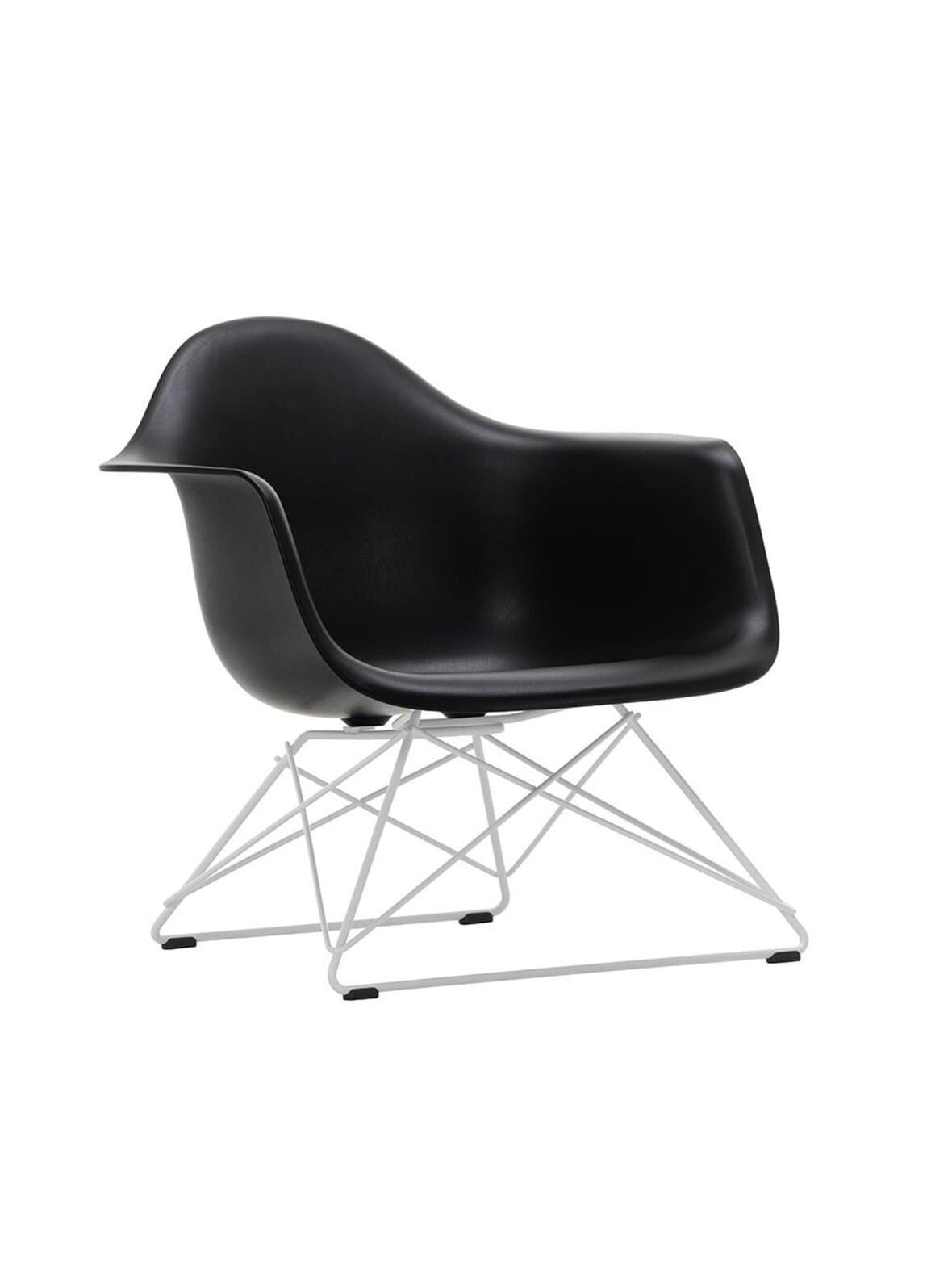Eames lar re -tuoli deep black/valkoinen – Vitra