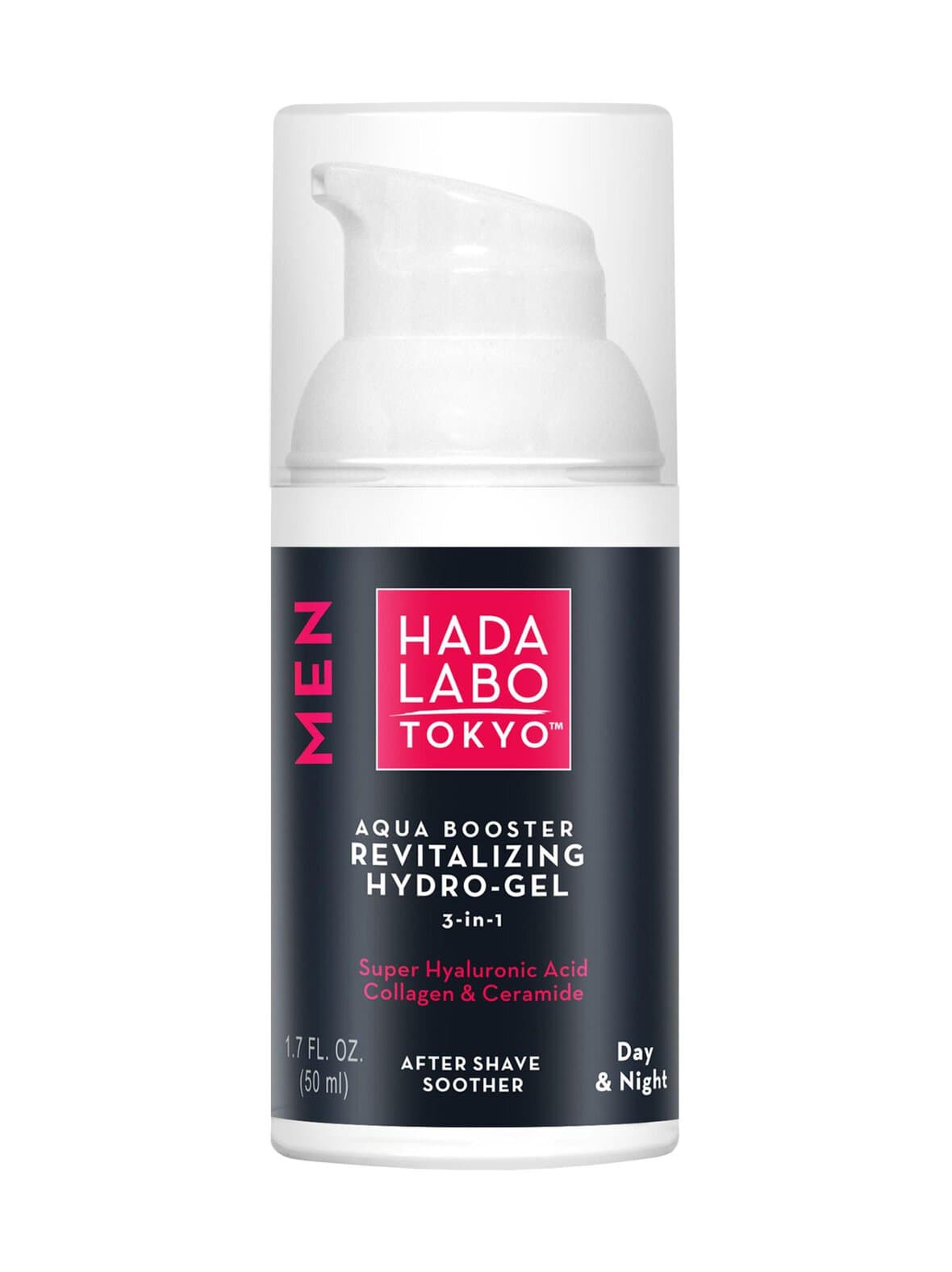 Men aqua booster revitalizing hydrogel -kasvovoide, 50 ml – Hada Labo