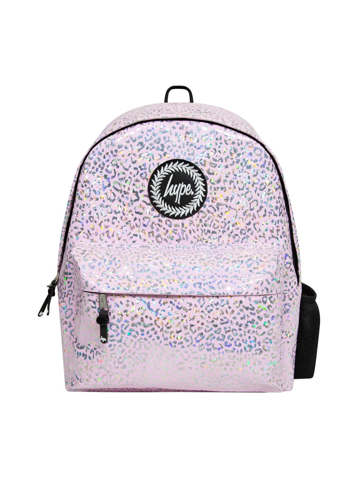 Iconic holographic leopard -reppu – Just Hype