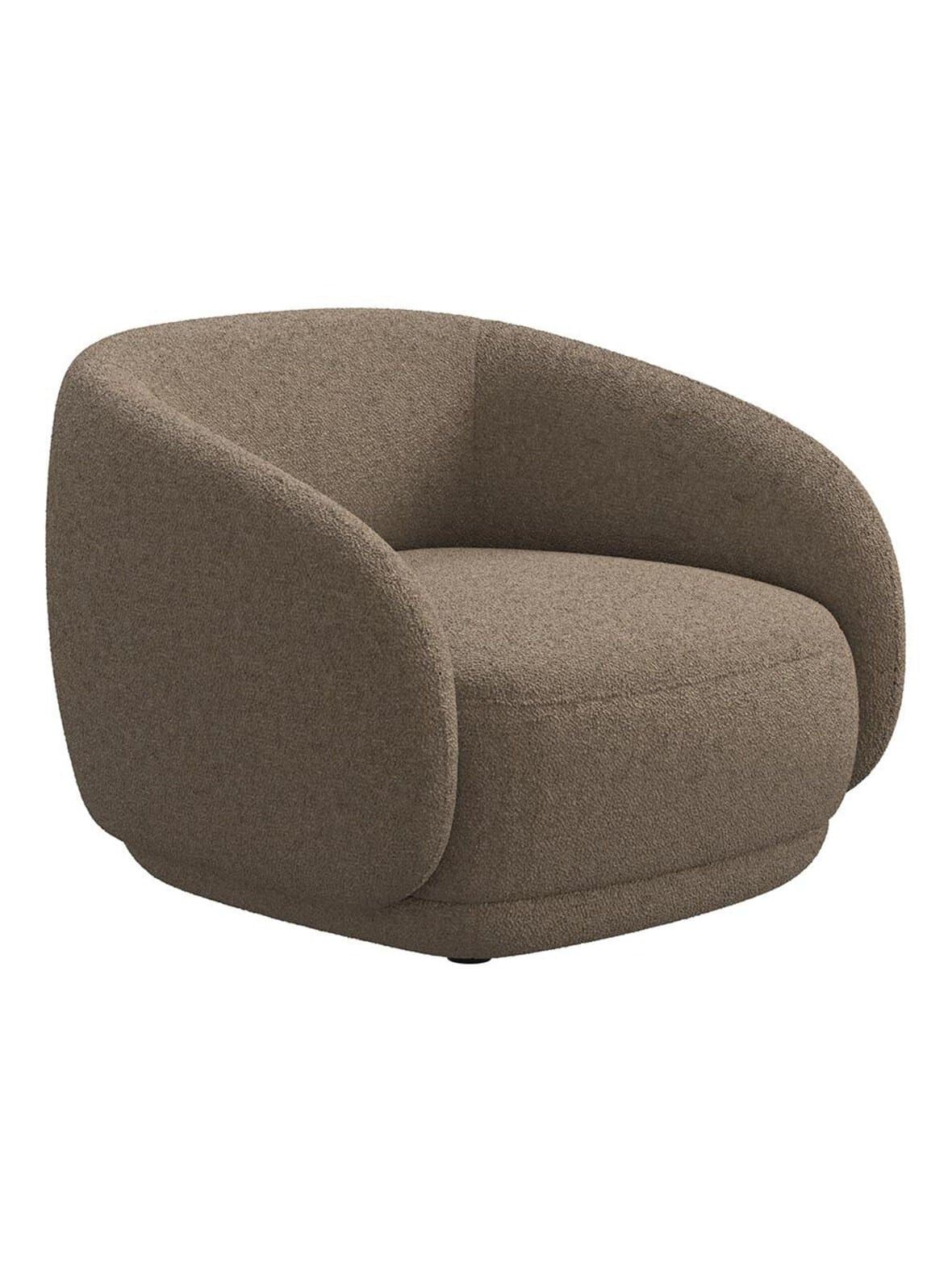 Bolzano-nojatuoli lazio-kangas 3096 ruskea – BoConcept