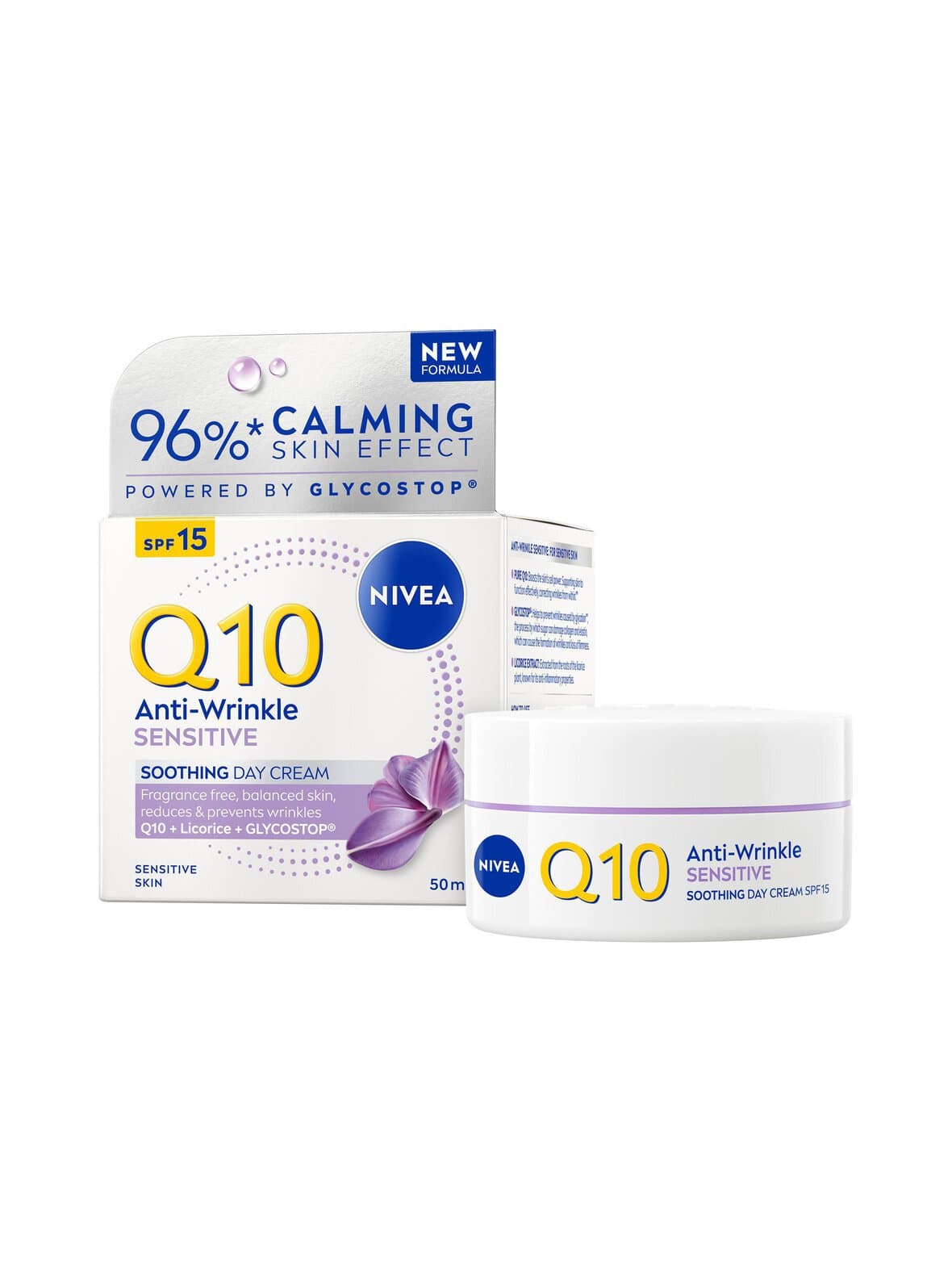 Anti-wrinkle sensitive soothing day cream sk15 -päivävoide – Nivea