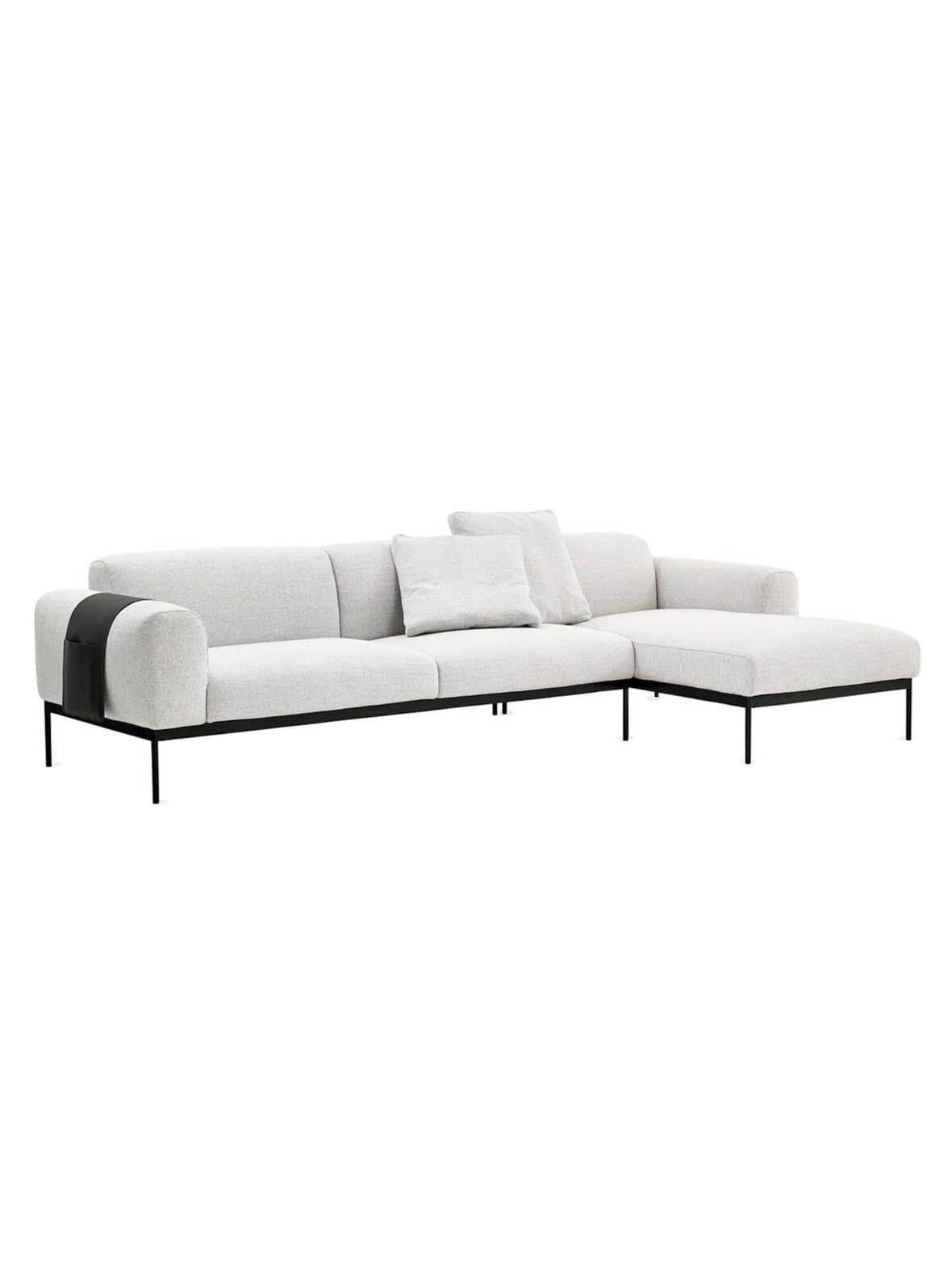 Bon-divaanisohva dumet-kangas 162 valkoinen l 302 cm – Adea