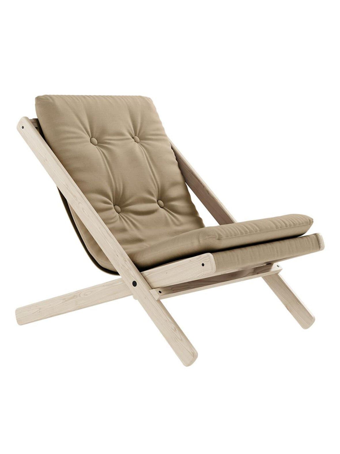 Boogie outdoor -nojatuoli beige – Karup