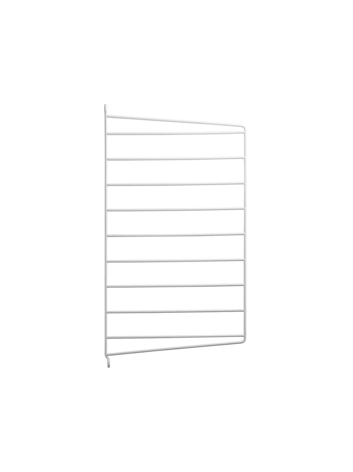 String system -seinäsivupaneeli valkoinen 50 x 30 cm – String Furniture