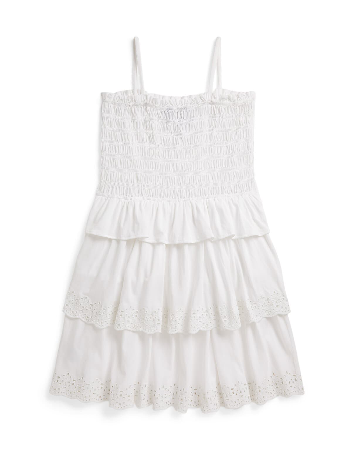 Shirred tiered -mekko – Polo Ralph Lauren