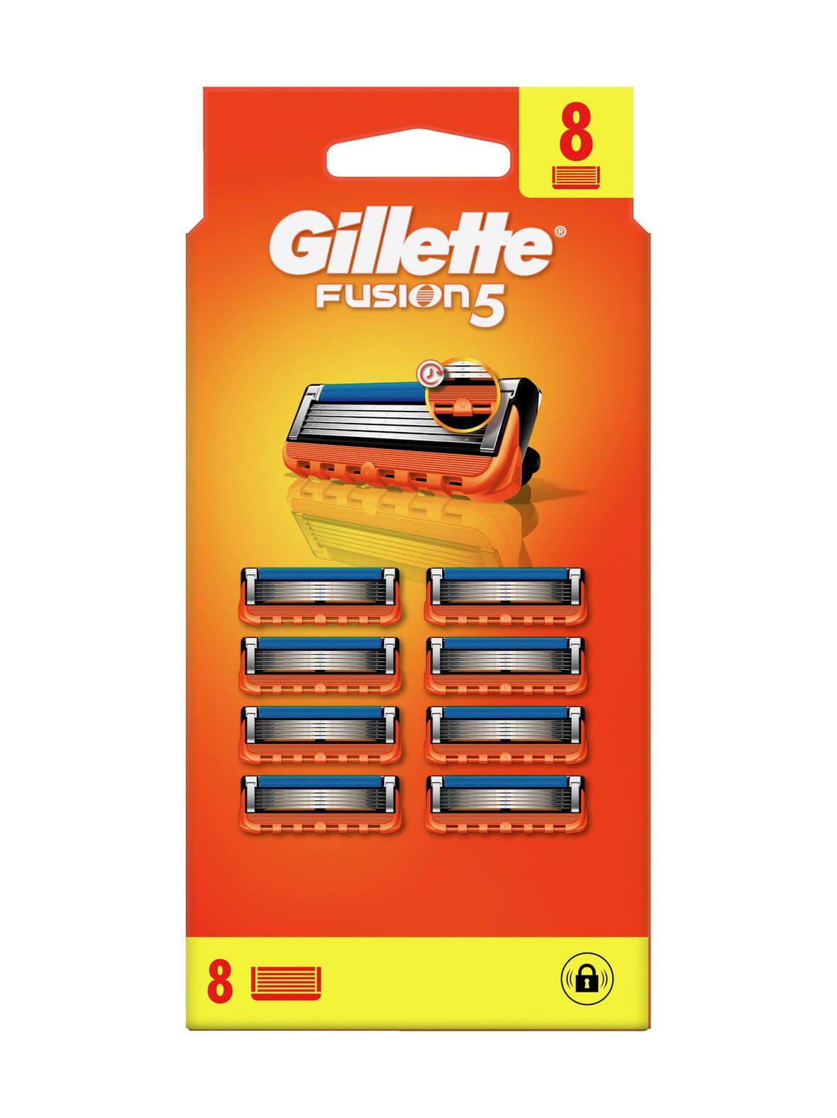 Blades gillette fusion -partaterä, 8 kpl – Gillette