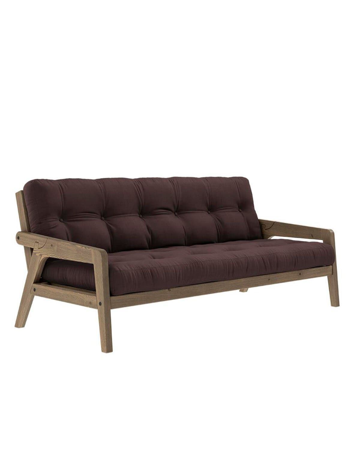 Grab-futonsohva brown/ruskea l 200 cm – Karup