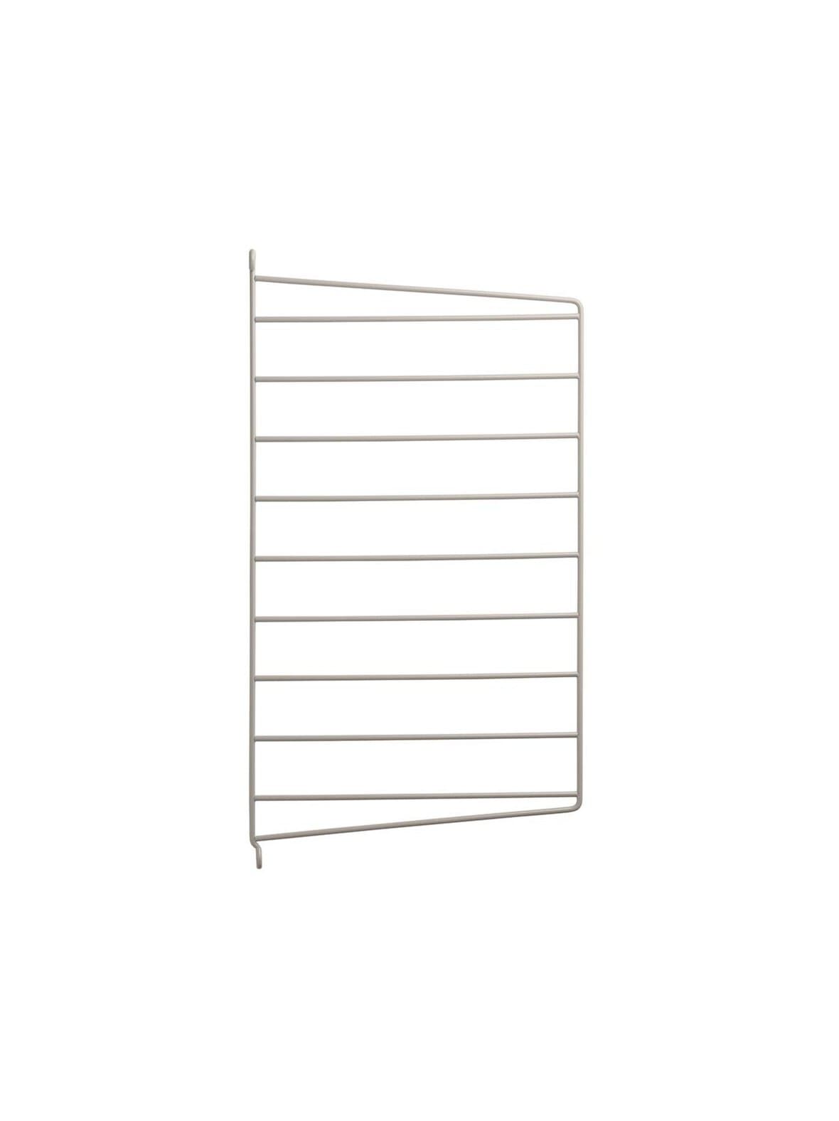 String system -seinäsivupaneeli beige 50 x 30 cm – String Furniture