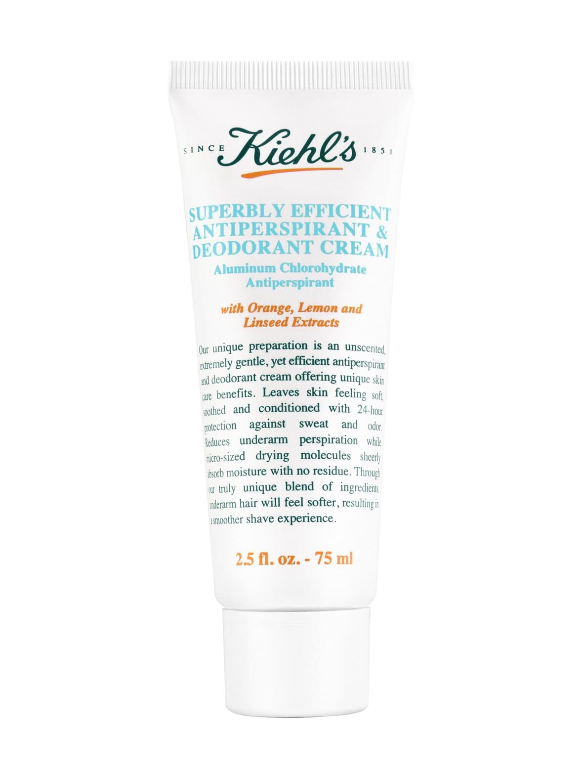 Superbly efficient anti-perspirant & deodorant cream -deodoranttivoide 75ml – Kiehl's