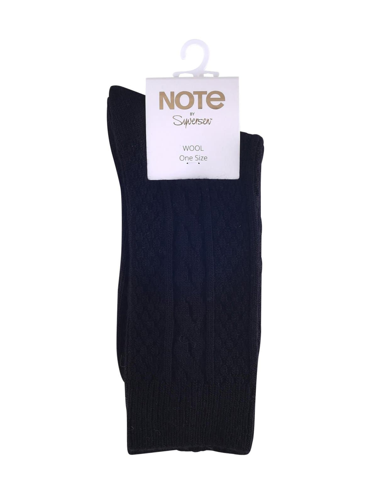 Wool cable –villasekoitenilkkasukat – Note