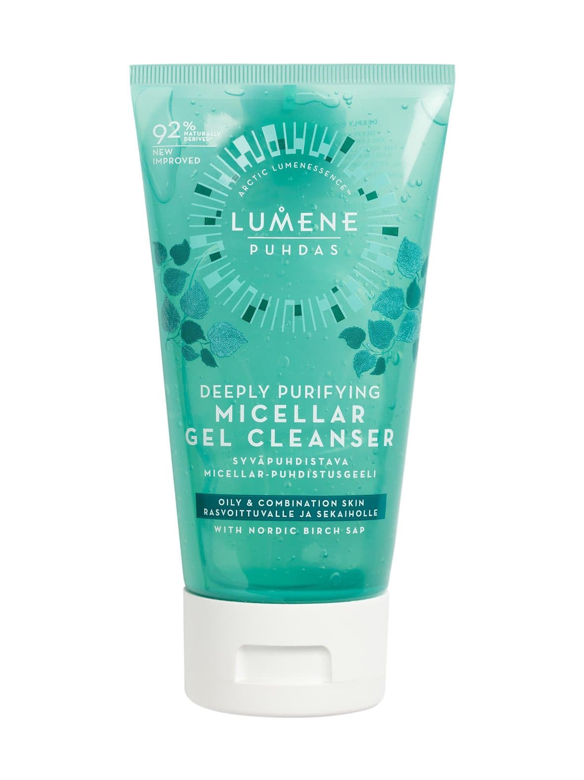 Puhdas deeply purifying micellar gel cleanser -syväpuhdistava micellar-puhdistusgeeli 150 ml – Lumene