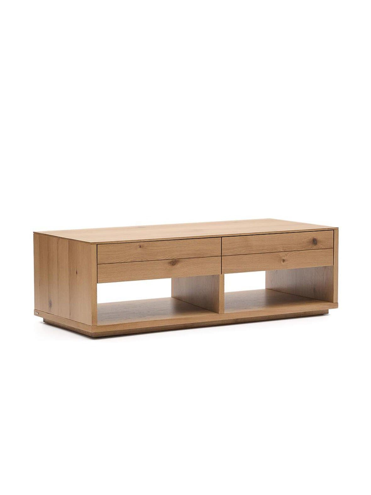 Alguema-sohvapöytä tammi 140 x 60 cm – Kave Home