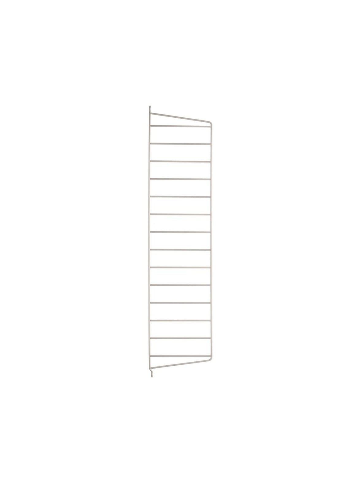 String system -seinäsivupaneeli beige 75 x 20 cm – String Furniture