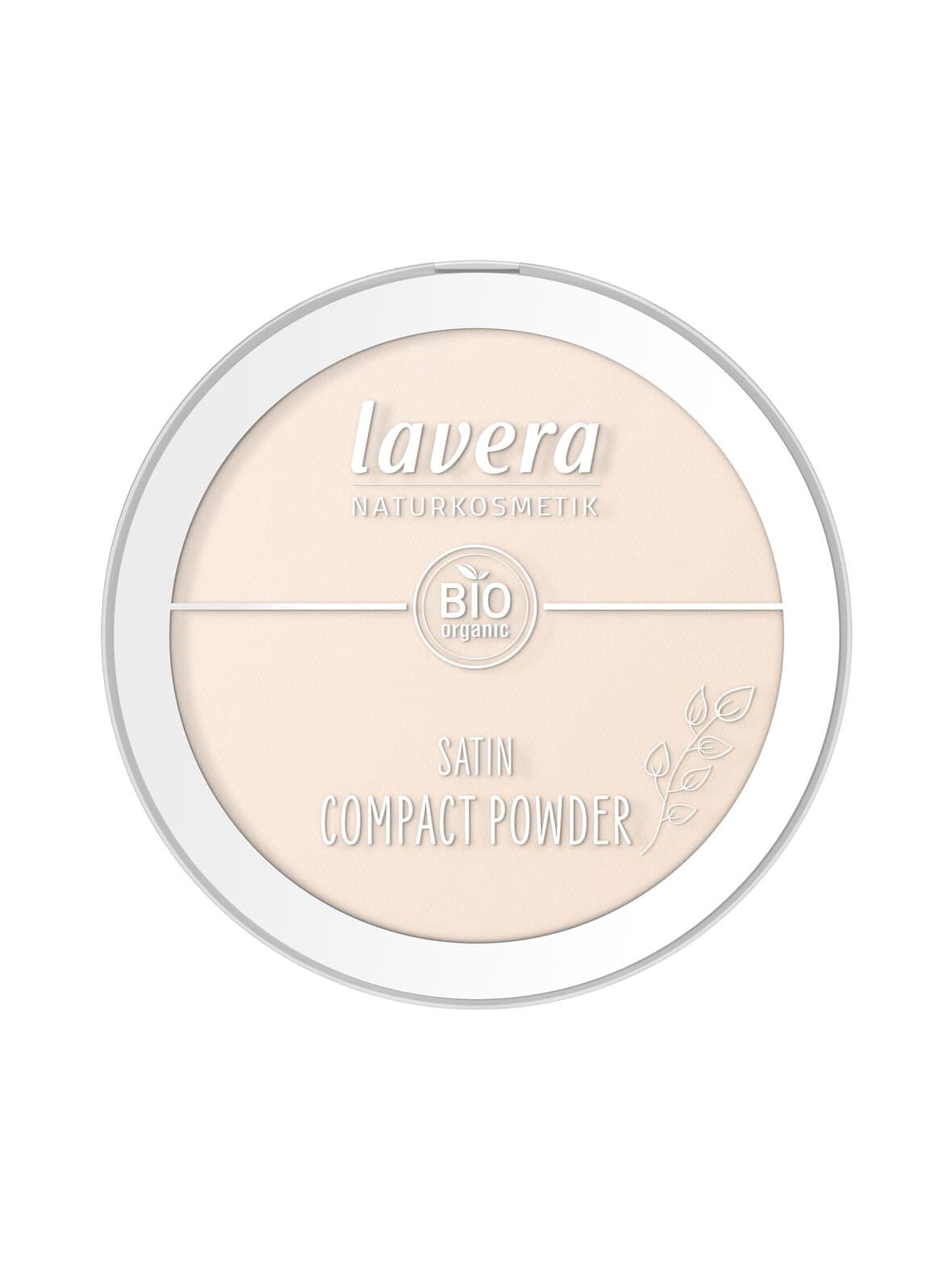 Satin compact powder -kivipuuteri 9.5 g – Lavera