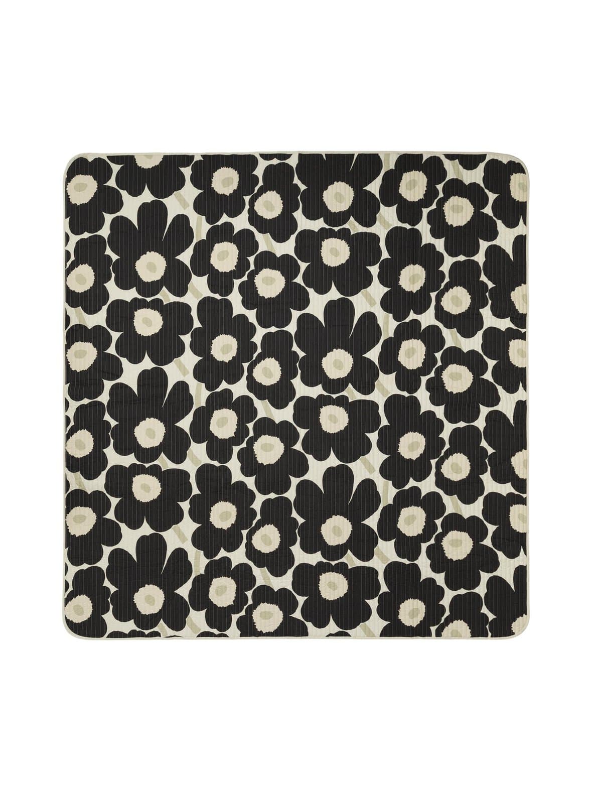 Unikko- tikattu luomupuuvillapeite 260 x 260 cm – Marimekko